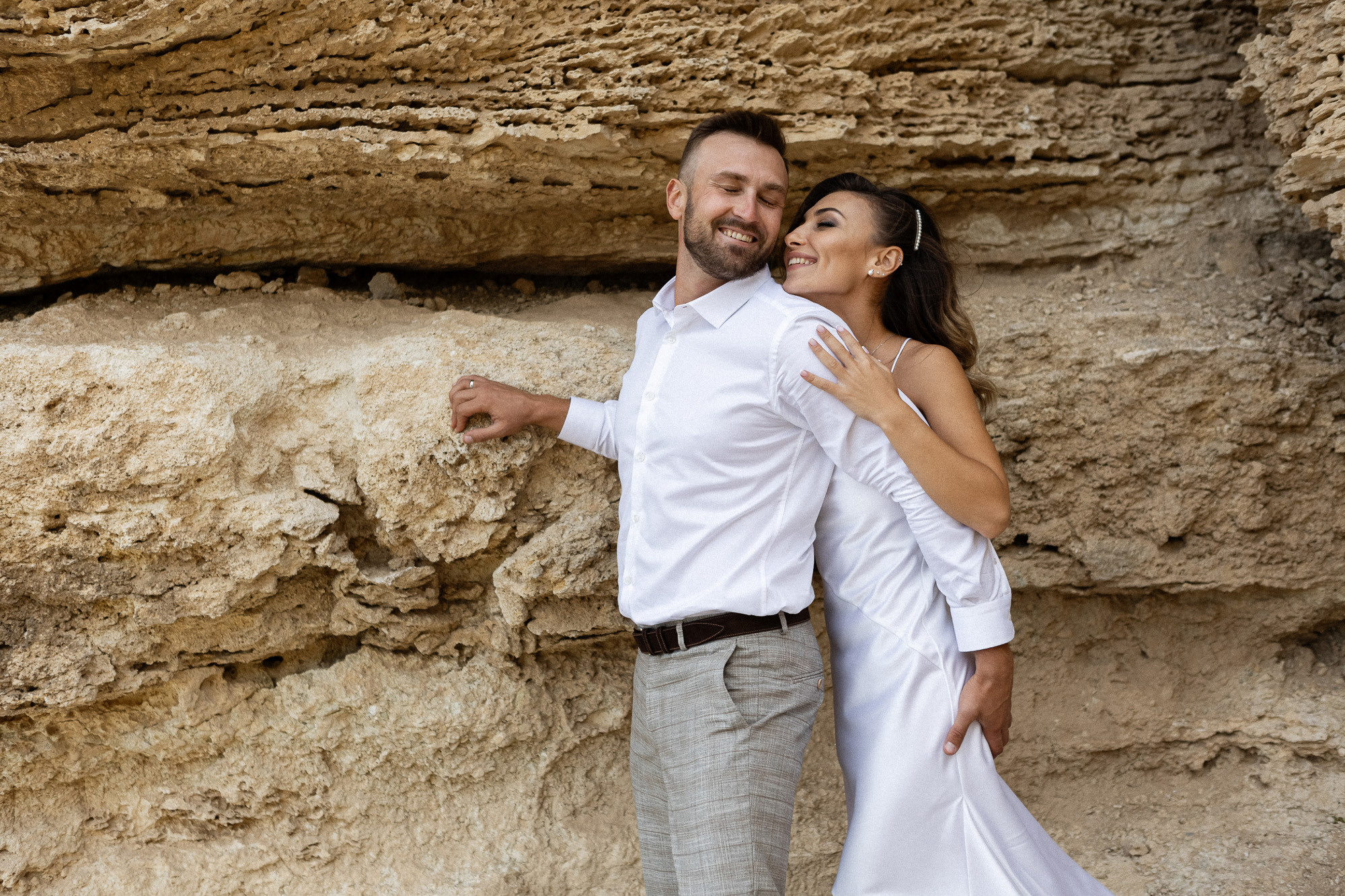 Сергей и Карина - свадебная фотосессия для двоих на Фиоленте. Свадебный фотограф, фотосъемка в Крыму, Севастополе, Симферополе, Ялте