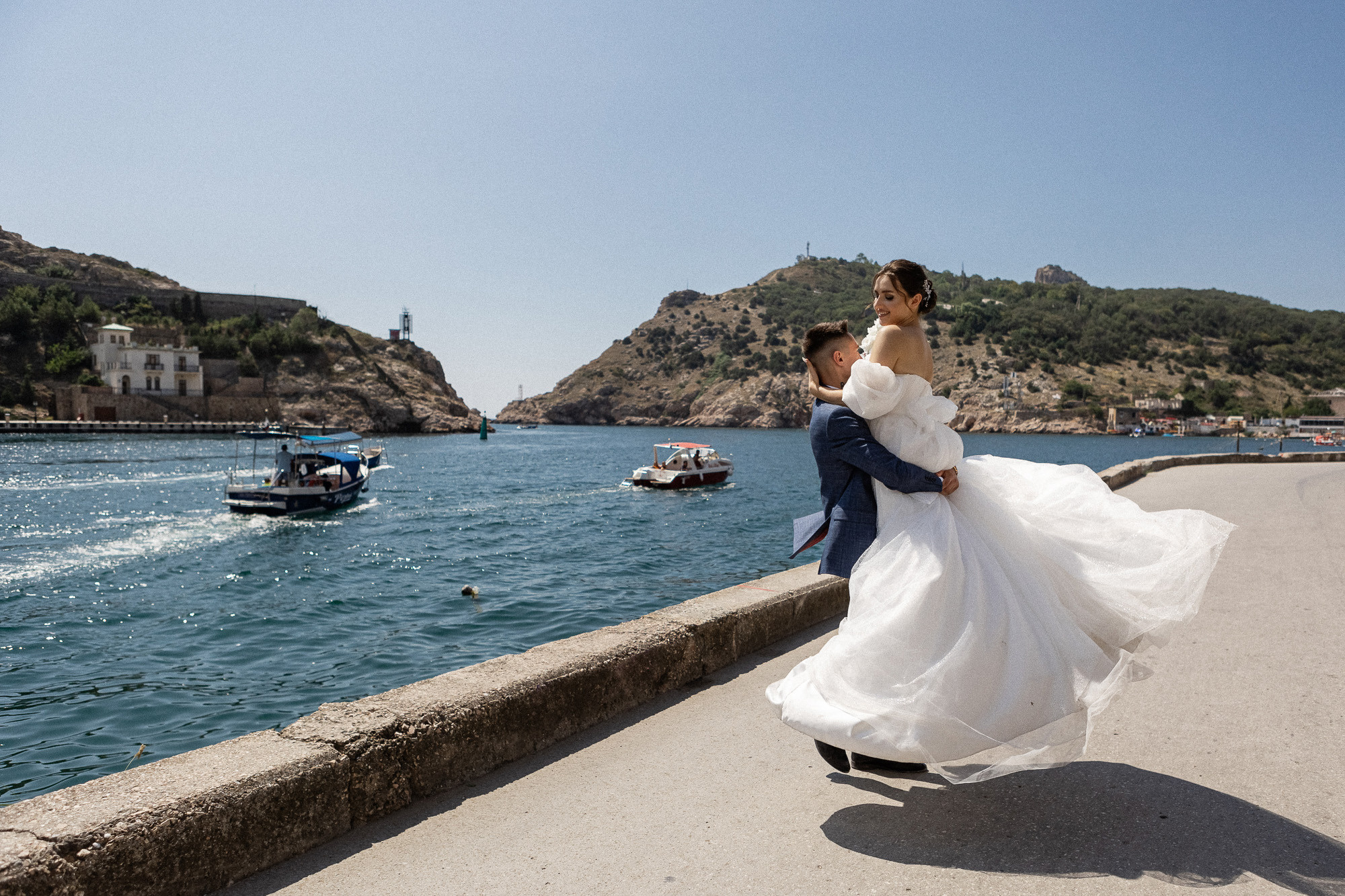 Женя и Лера - свадьба в Севастополе, Балаклаве, Фиоленте, Херсонесе. Свадебный фотограф, фотосъемка в Крыму, Севастополе, Симферополе, Ялте