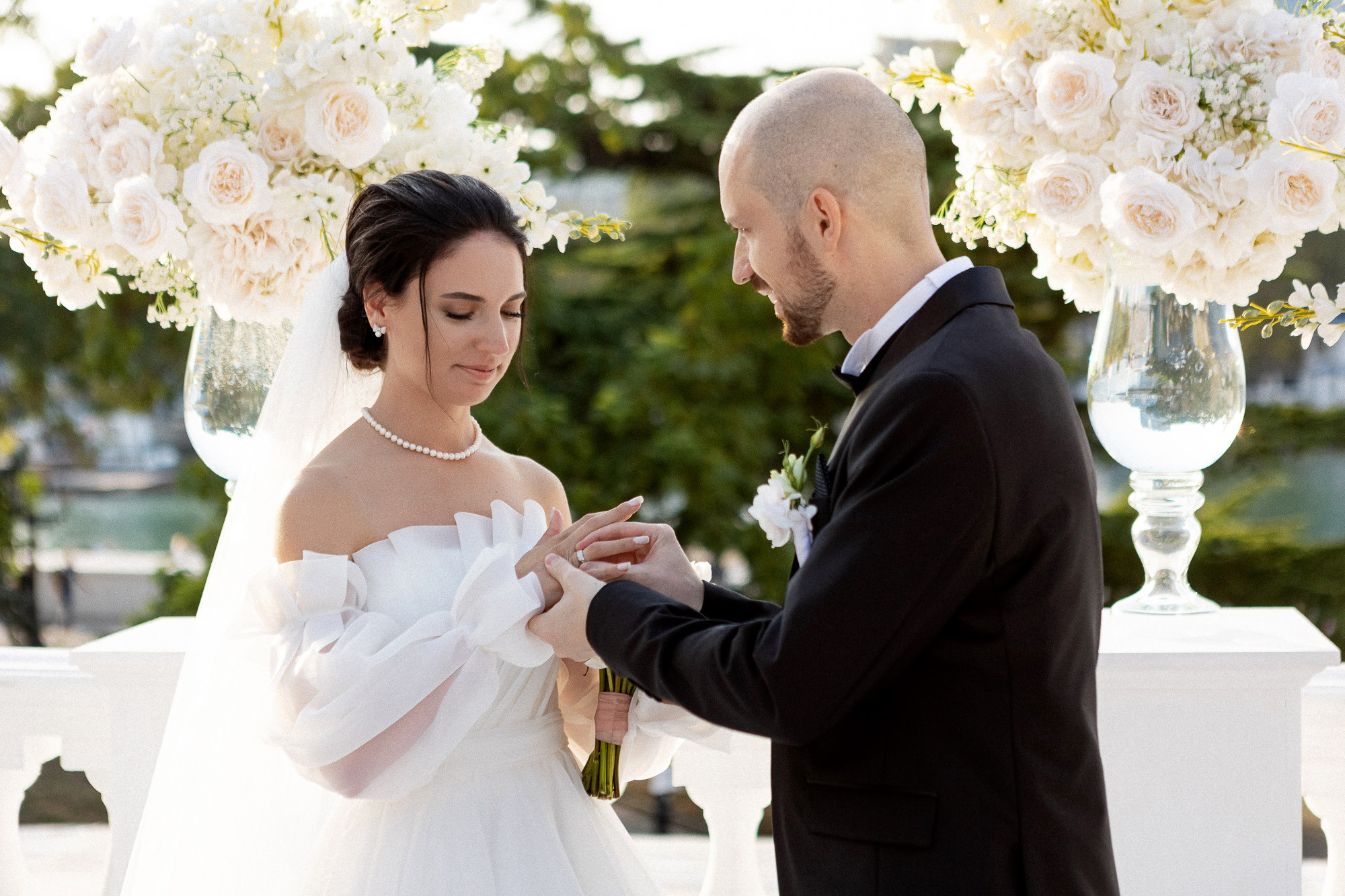 Костя и Валя - свадьба, выездная церемония, банкет и фотосессия. Свадебный фотограф, фотосъемка в Крыму, Севастополе, Симферополе, Ялте