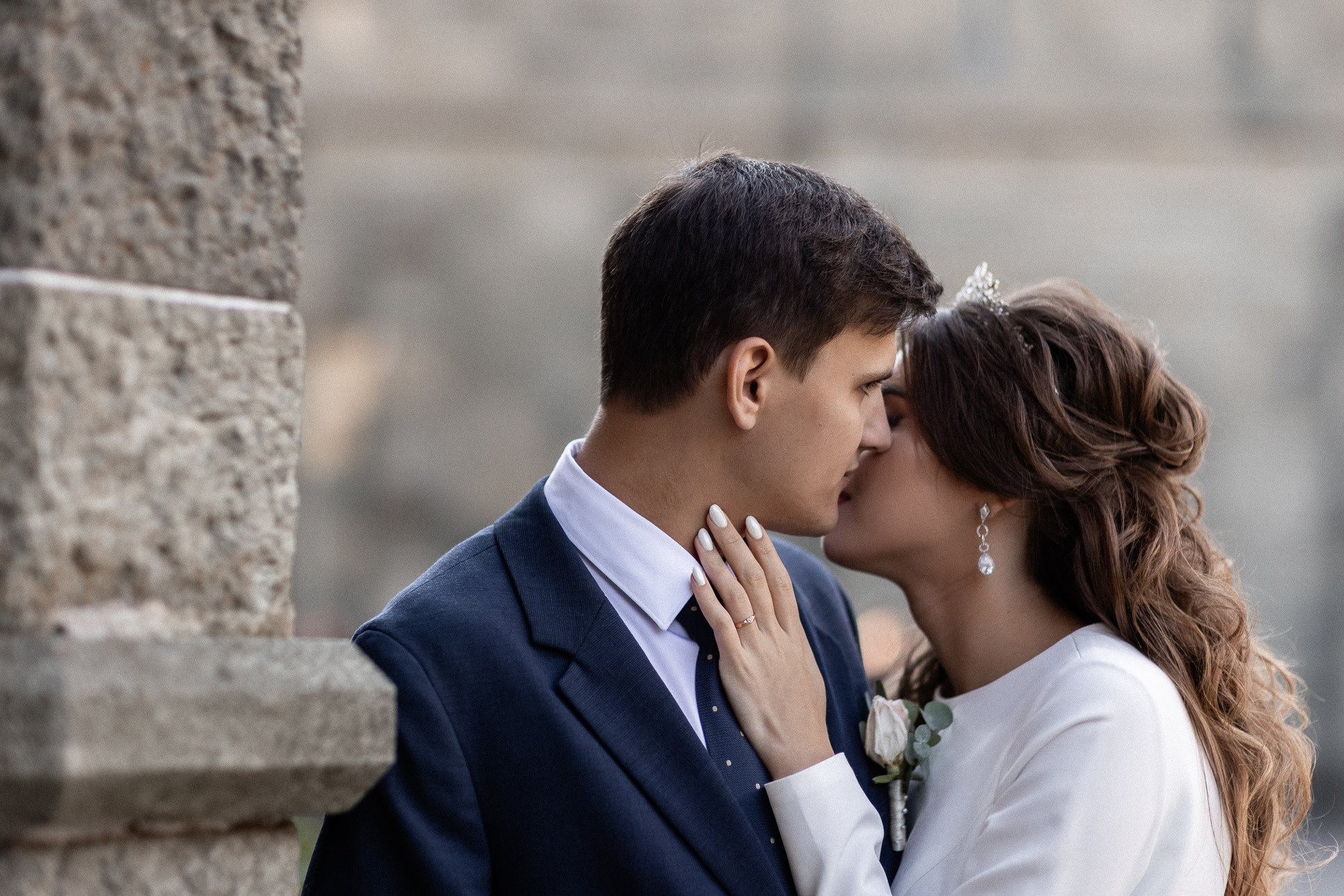 Андрей и Катя - свадебная фотосессия в Воронцовском дворце. Свадебный фотограф, фотосъемка в Крыму, Севастополе, Симферополе, Ялте