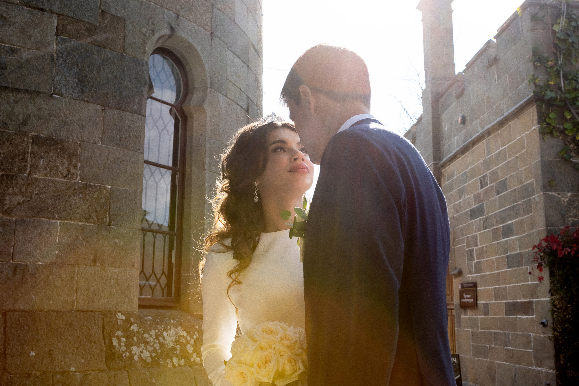 Андрей и Катя - свадебная фотосессия в Воронцовском дворце. Свадебный фотограф, фотосъемка в Крыму, Севастополе, Симферополе, Ялте