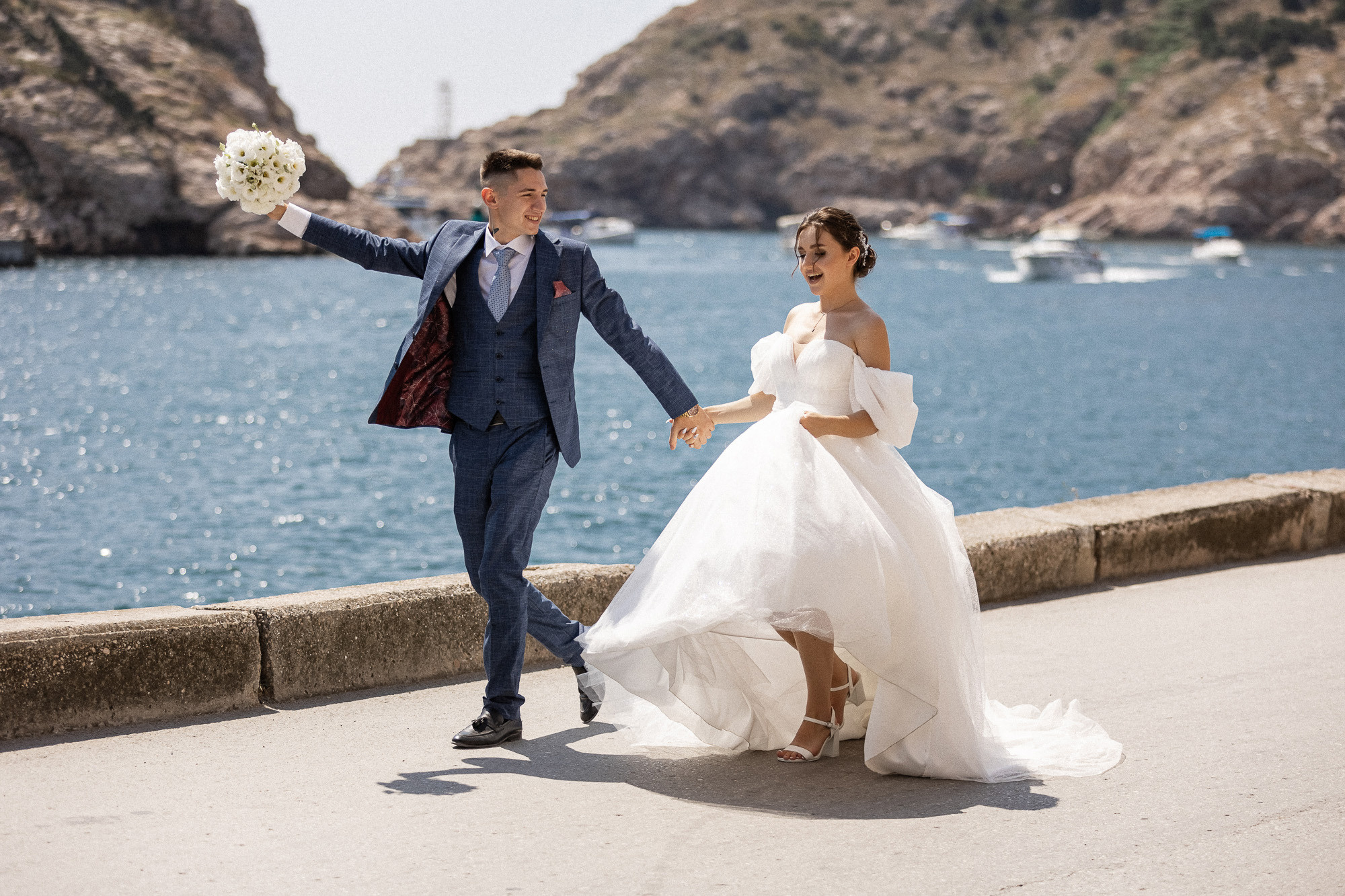 Женя и Лера - свадьба в Севастополе, Балаклаве, Фиоленте, Херсонесе. Свадебный фотограф, фотосъемка в Крыму, Севастополе, Симферополе, Ялте