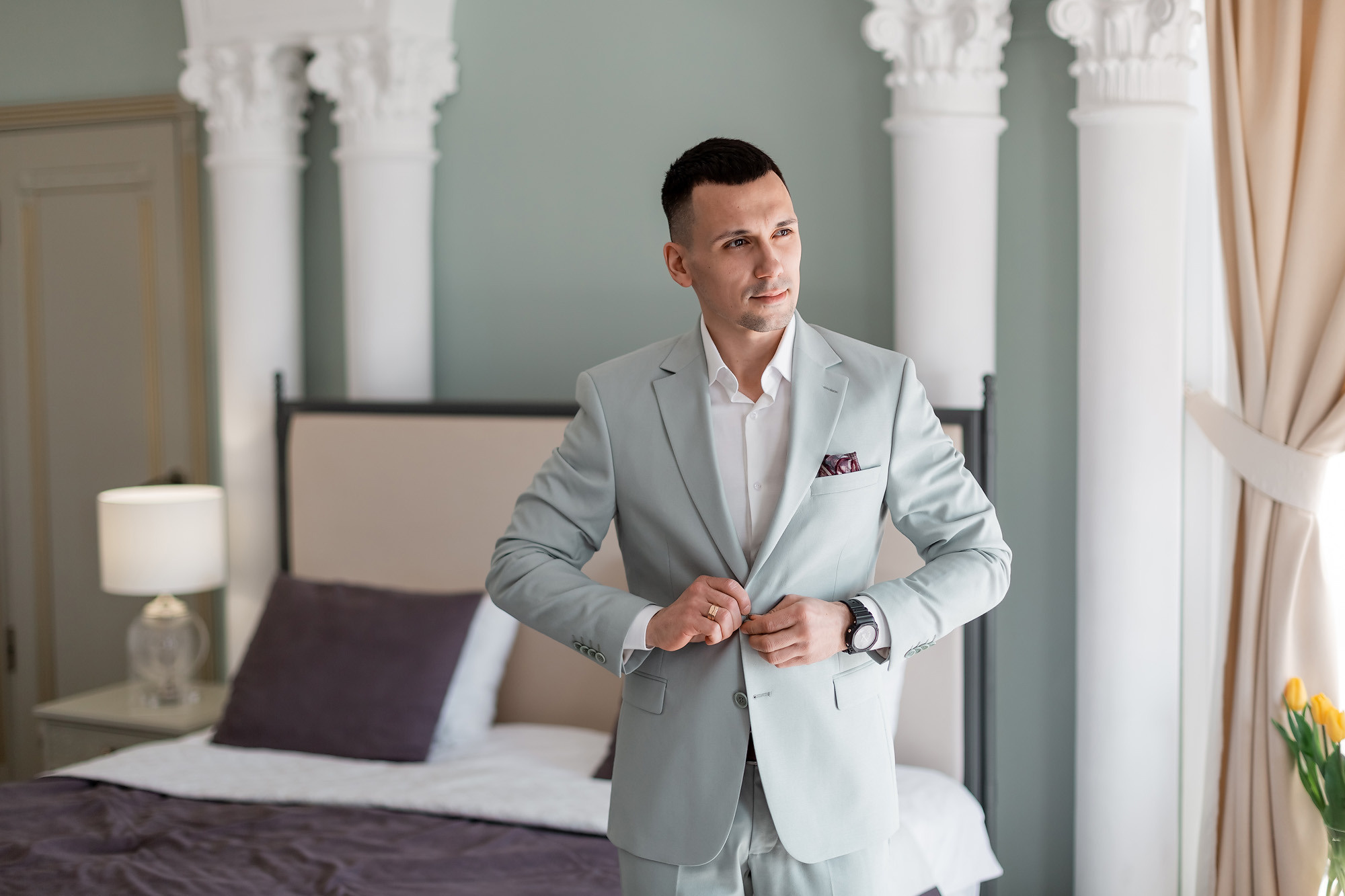 Артур и Алеся - весенняя свадьба в усадьбе 19 века в Крыму. Свадебный фотограф, фотосъемка в Крыму, Севастополе, Симферополе, Ялте