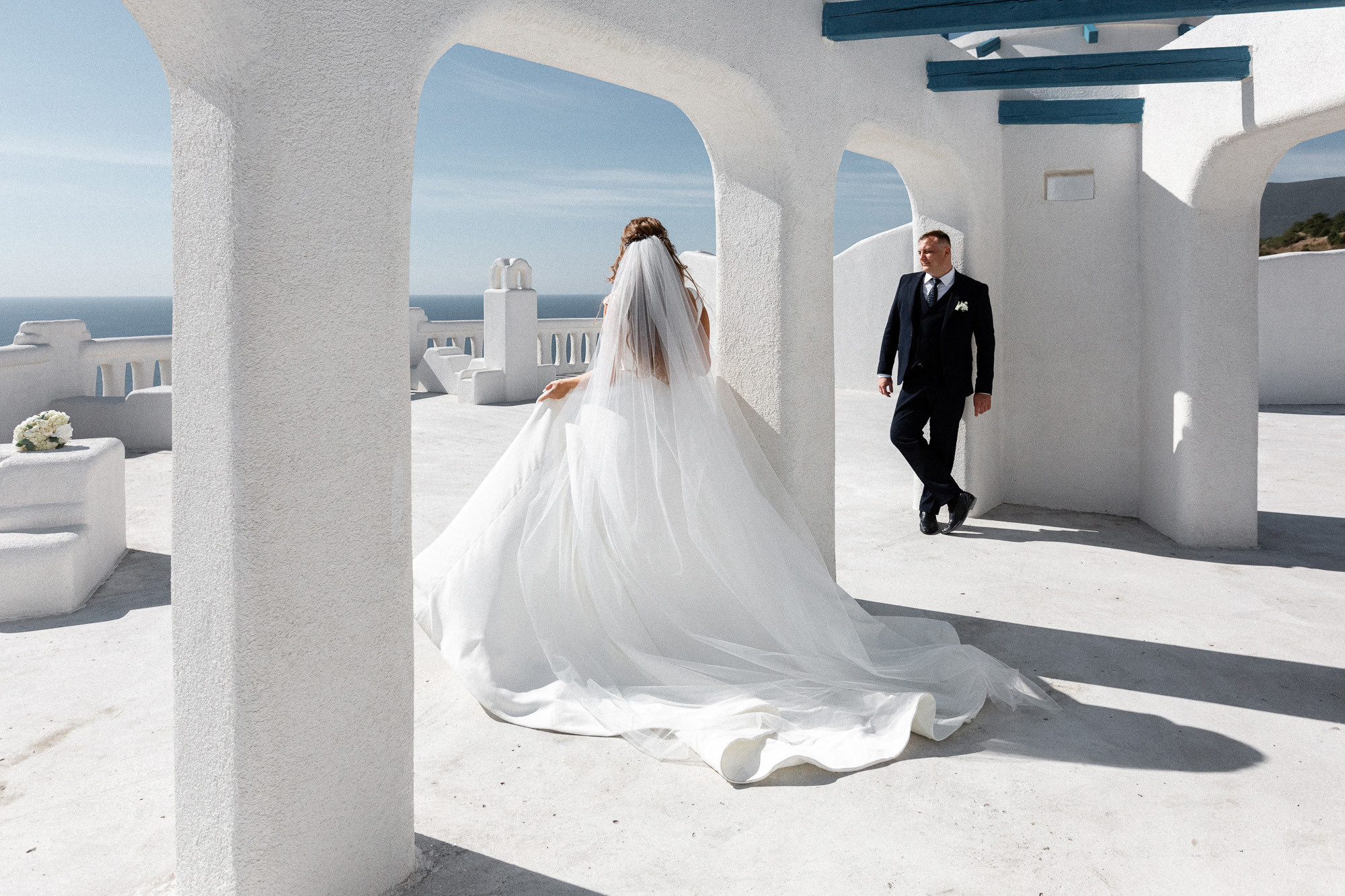 Александр и Виктория - фотосессия на Крымском Санторини. Свадебный фотограф, фотосъемка в Крыму, Севастополе, Симферополе, Ялте