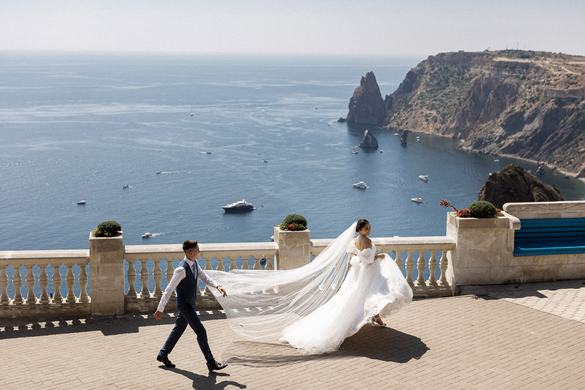 Женя и Лера - свадьба в Севастополе, Балаклаве, Фиоленте, Херсонесе. Свадебный фотограф, фотосъемка в Крыму, Севастополе, Симферополе, Ялте