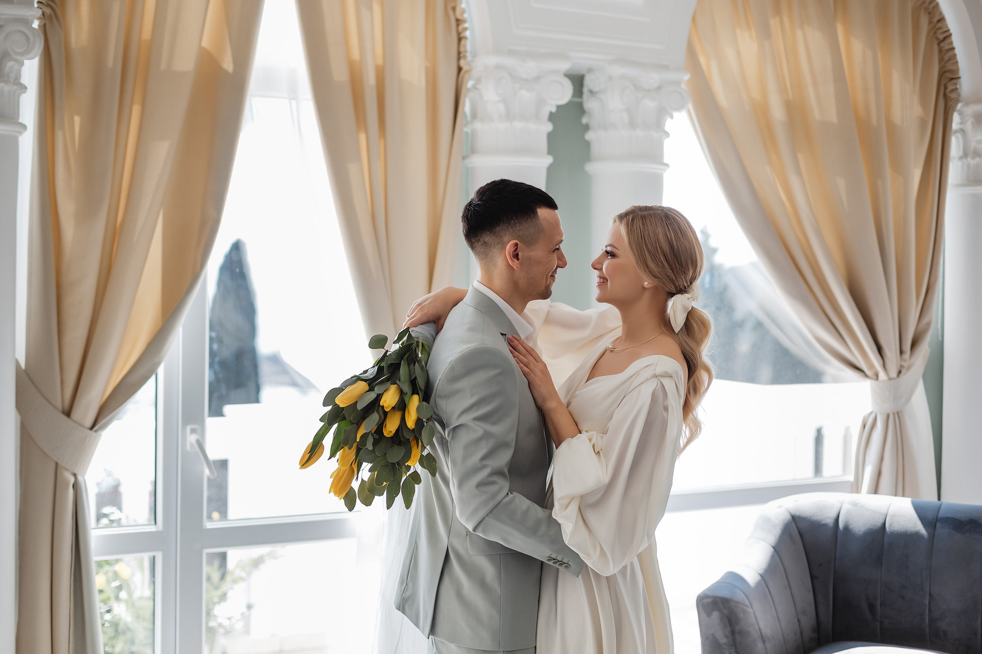 Артур и Алеся - весенняя свадьба в усадьбе 19 века в Крыму. Свадебный фотограф, фотосъемка в Крыму, Севастополе, Симферополе, Ялте