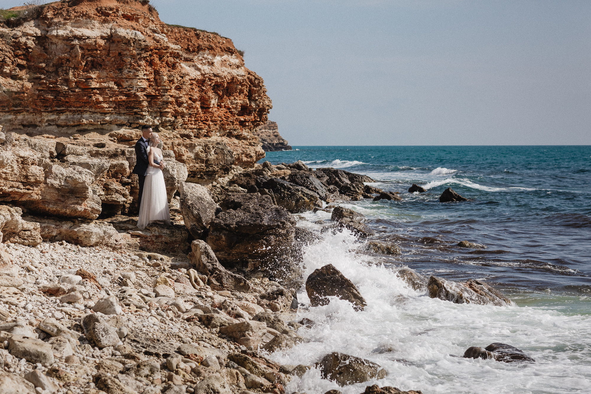 Сергей и Глафира - свадьба для двоих весной в Севастополе. Свадебный фотограф, фотосъемка в Крыму, Севастополе, Симферополе, Ялте