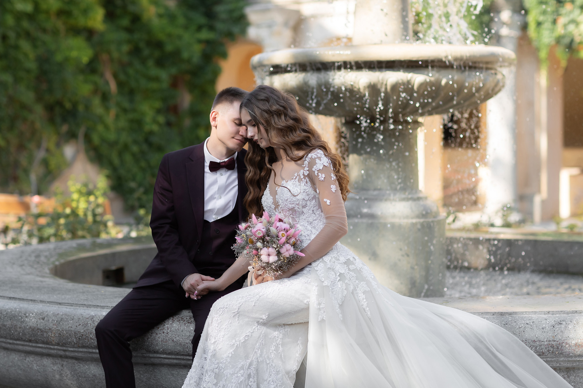 Вадик и Даша, свадебная фотосессия для двоих в заповеднике Херсонес. Свадебный фотограф, фотосъемка в Крыму, Севастополе, Симферополе, Ялте