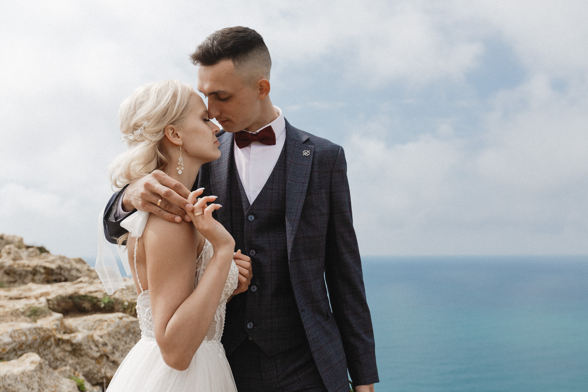 Сергей и Глафира - свадьба для двоих весной в Севастополе. Свадебный фотограф, фотосъемка в Крыму, Севастополе, Симферополе, Ялте