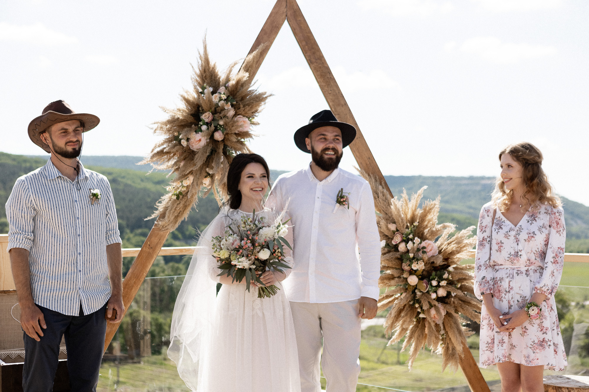Свадьба Славы и Алексы в стиле Бохо. Свадебный фотограф, фотосъемка в Крыму, Севастополе, Симферополе, Ялте