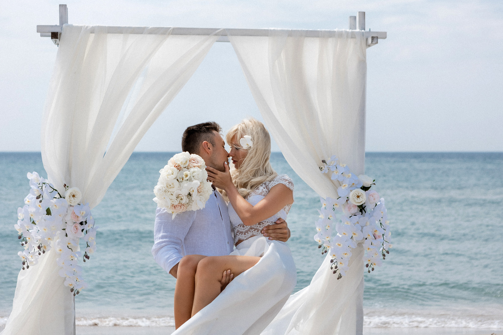 Артём и Мария - свадьба для двоих и выездная церемония. Свадебный фотограф, фотосъемка в Крыму, Севастополе, Симферополе, Ялте