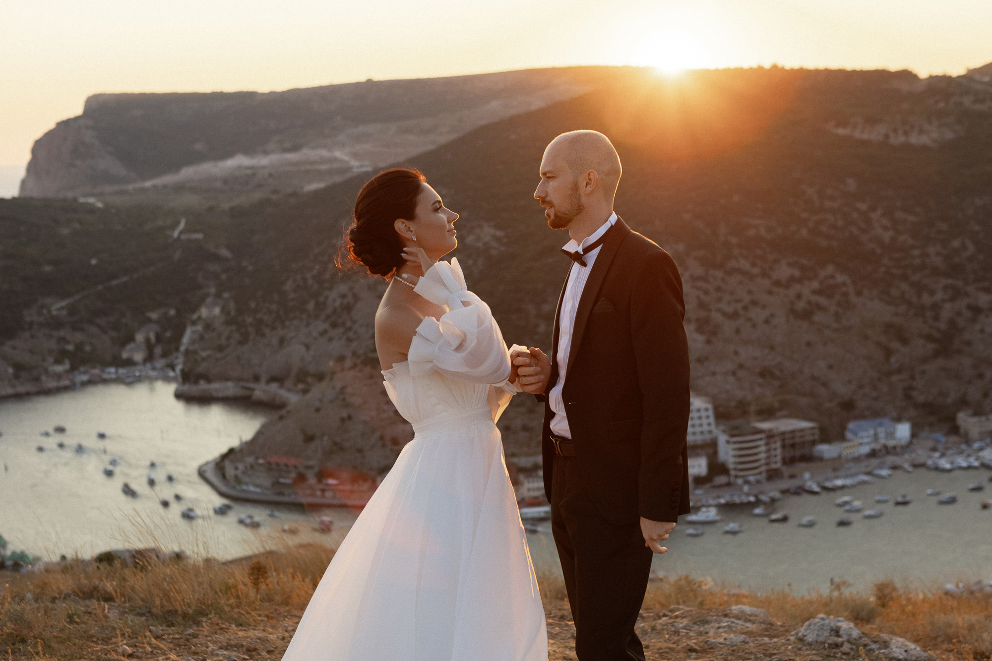 Костя и Валя - свадьба, выездная церемония, банкет и фотосессия. Свадебный фотограф, фотосъемка в Крыму, Севастополе, Симферополе, Ялте