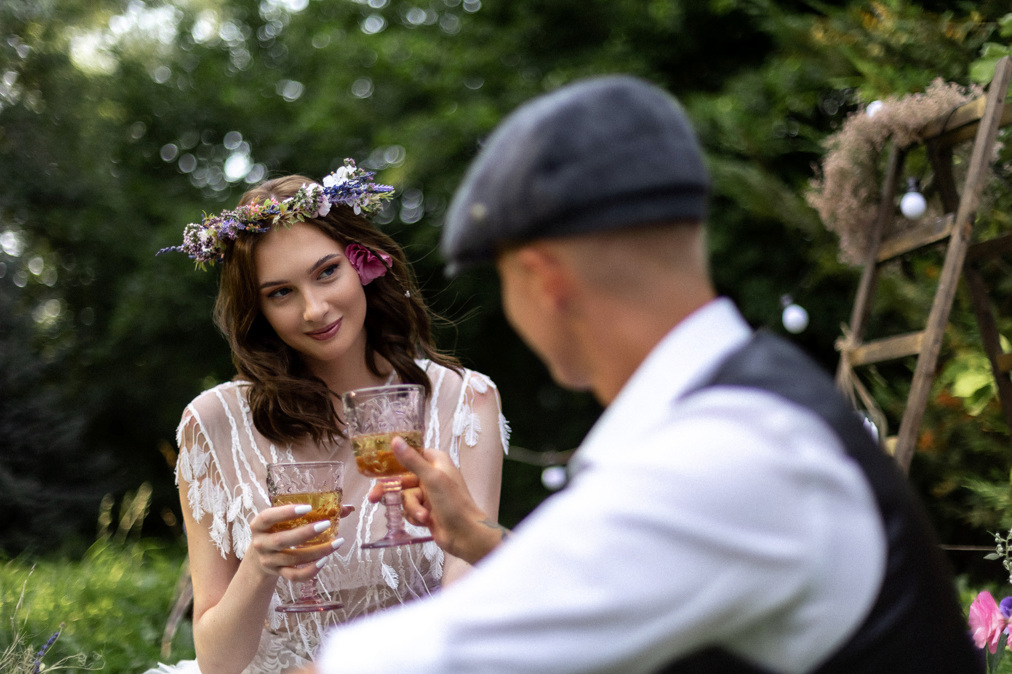Денис и Таня - свадебная рекламная фотосессия на Грушевом озере. Свадебный фотограф, фотосъемка в Крыму, Севастополе, Симферополе, Ялте