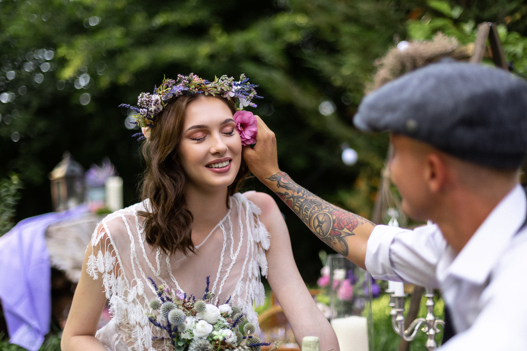 Денис и Таня - свадебная рекламная фотосессия на Грушевом озере. Свадебный фотограф, фотосъемка в Крыму, Севастополе, Симферополе, Ялте
