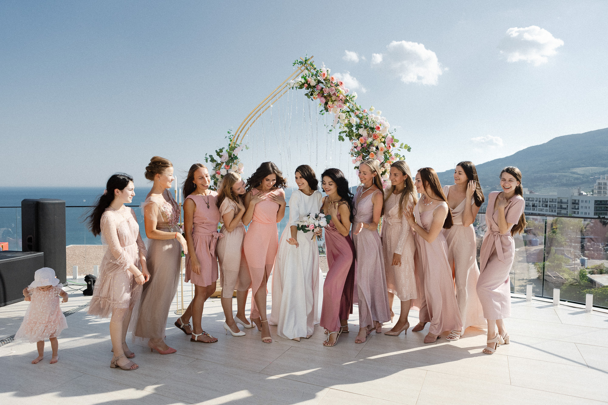 Женя и Настя - свадьба в Гурзуфе в отеле Алтея и Ливадийском дворце. Свадебный фотограф, фотосъемка в Крыму, Севастополе, Симферополе, Ялте