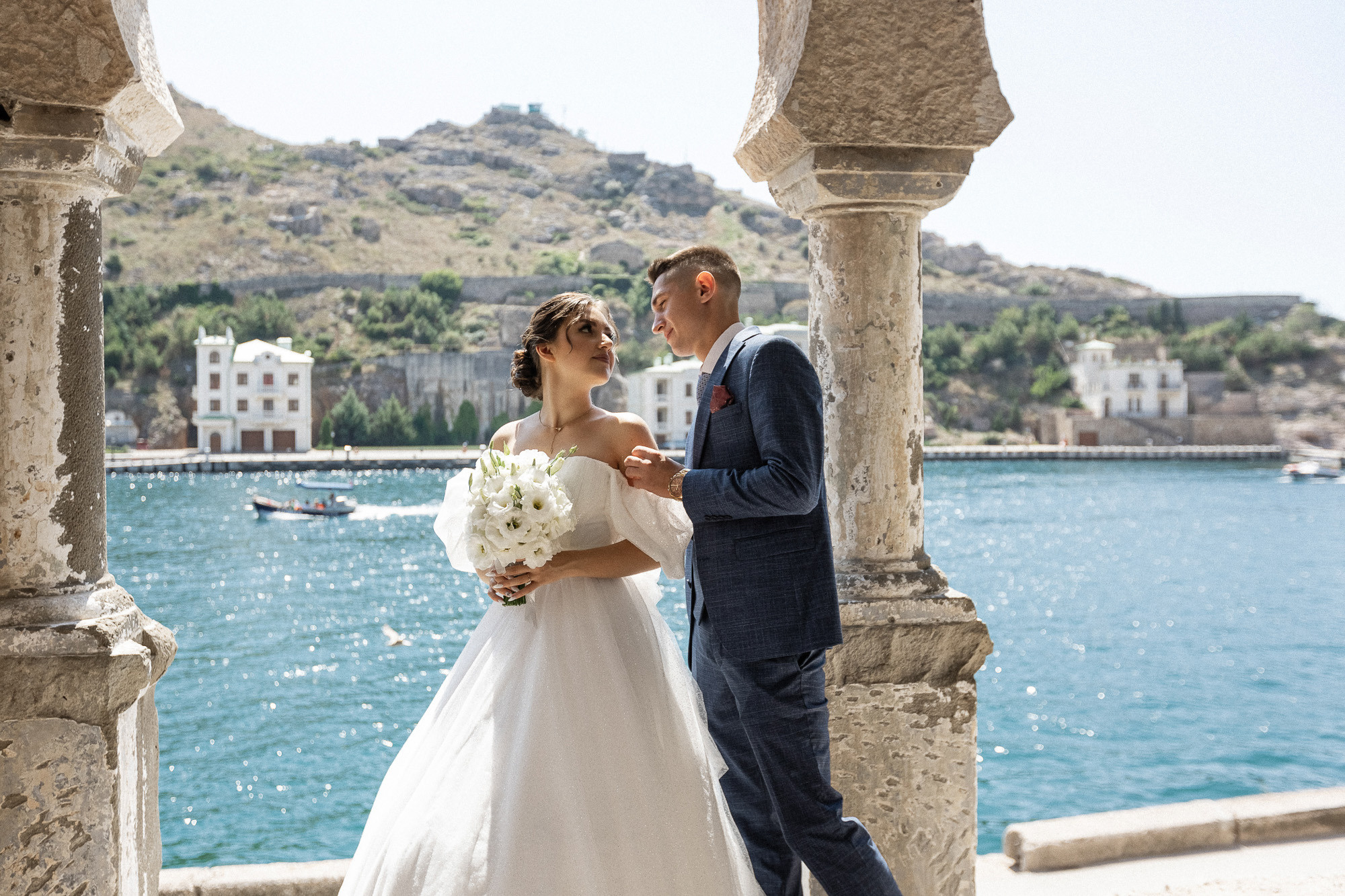 Женя и Лера - свадьба в Севастополе, Балаклаве, Фиоленте, Херсонесе. Свадебный фотограф, фотосъемка в Крыму, Севастополе, Симферополе, Ялте