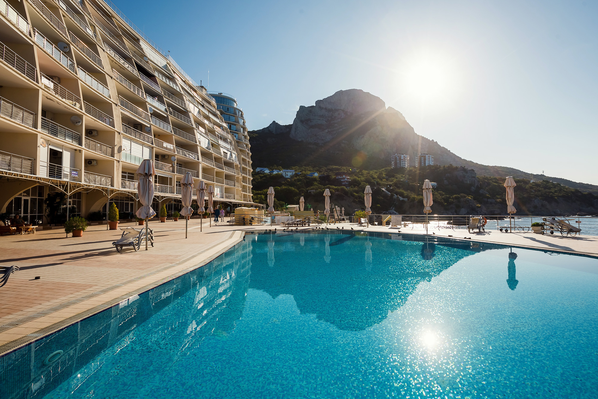 Рекламная фотосъёмка апартаментов гостиничного комплекса Бухта Мечты. Свадебный фотограф, фотосъемка в Крыму, Севастополе, Симферополе, Ялте