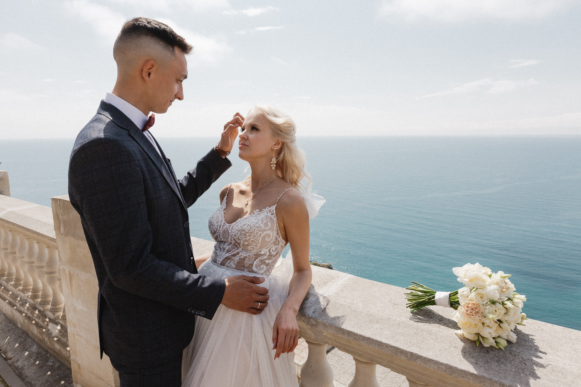 Сергей и Глафира - свадьба для двоих весной в Севастополе. Свадебный фотограф, фотосъемка в Крыму, Севастополе, Симферополе, Ялте