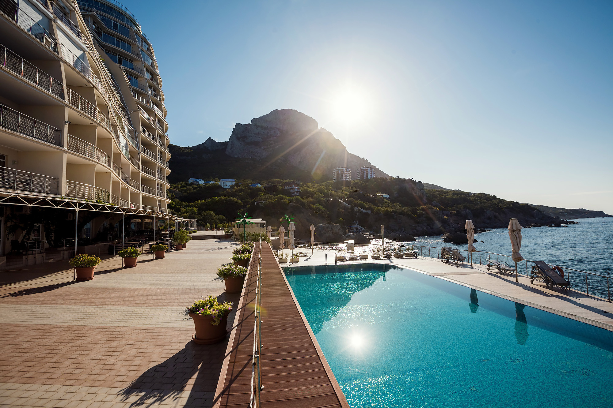 Рекламная фотосъёмка апартаментов гостиничного комплекса Бухта Мечты. Свадебный фотограф, фотосъемка в Крыму, Севастополе, Симферополе, Ялте