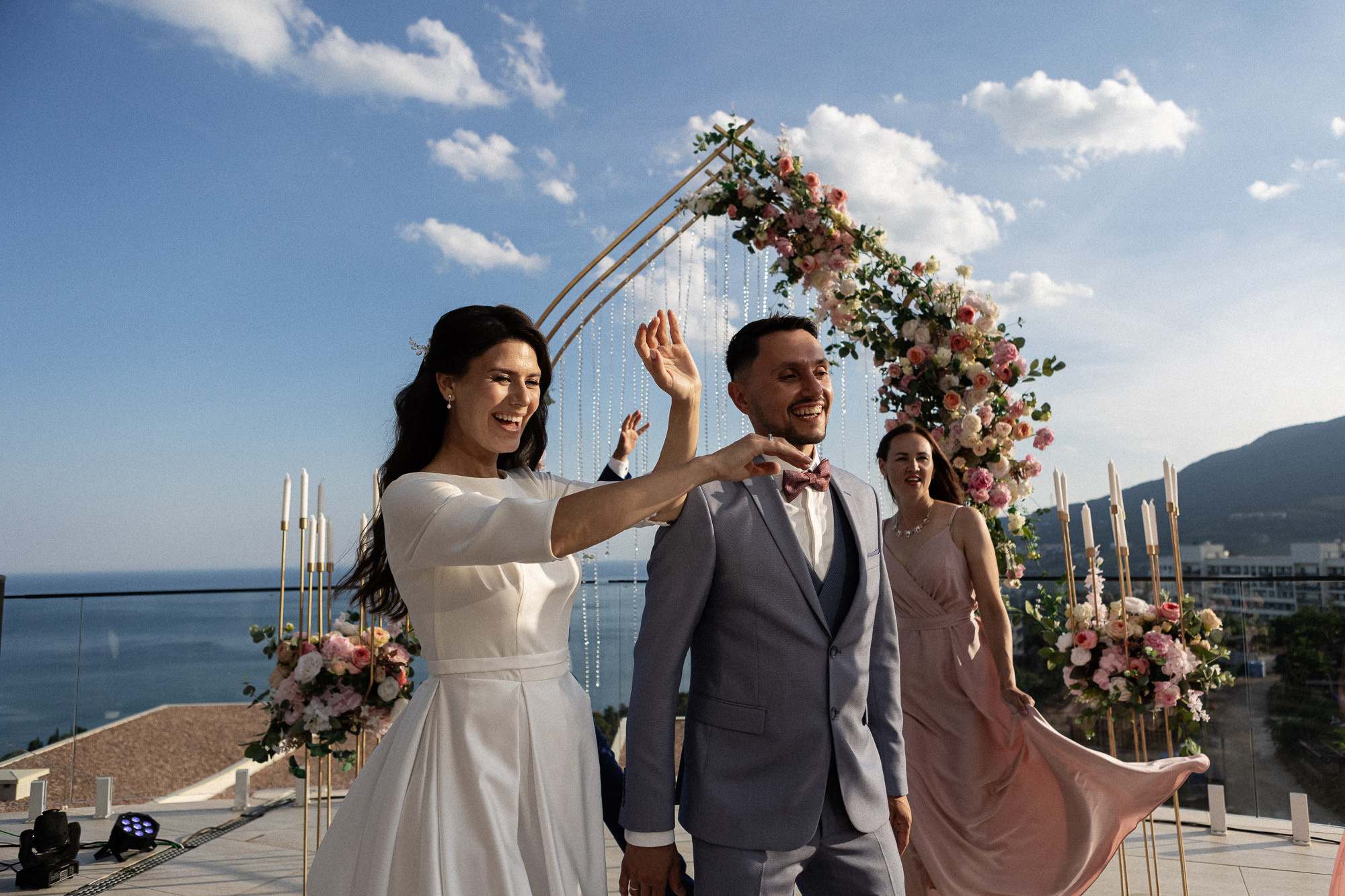 Женя и Настя - свадьба в Гурзуфе в отеле Алтея и Ливадийском дворце. Свадебный фотограф, фотосъемка в Крыму, Севастополе, Симферополе, Ялте