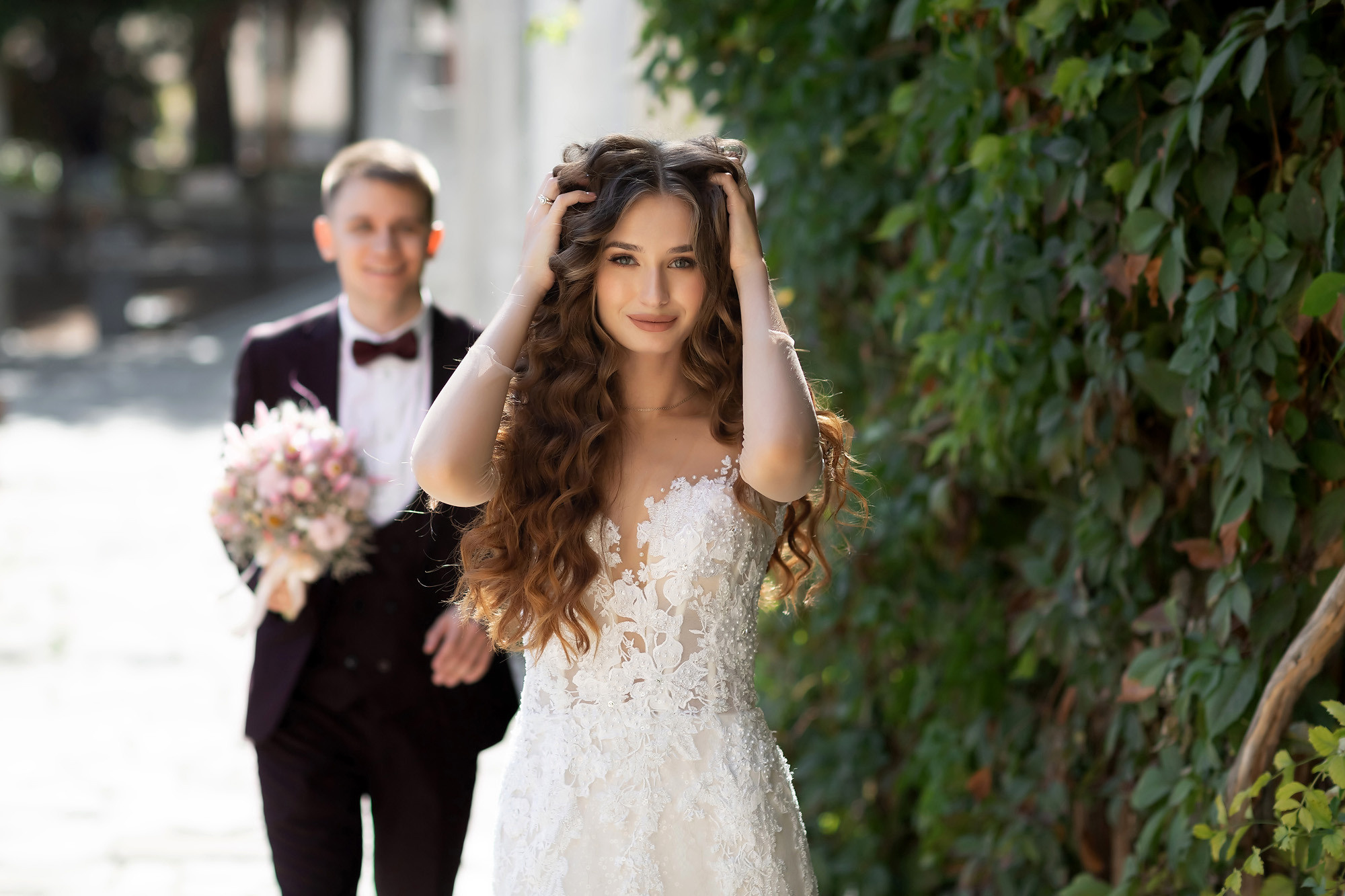 Вадик и Даша, свадебная фотосессия для двоих в заповеднике Херсонес. Свадебный фотограф, фотосъемка в Крыму, Севастополе, Симферополе, Ялте