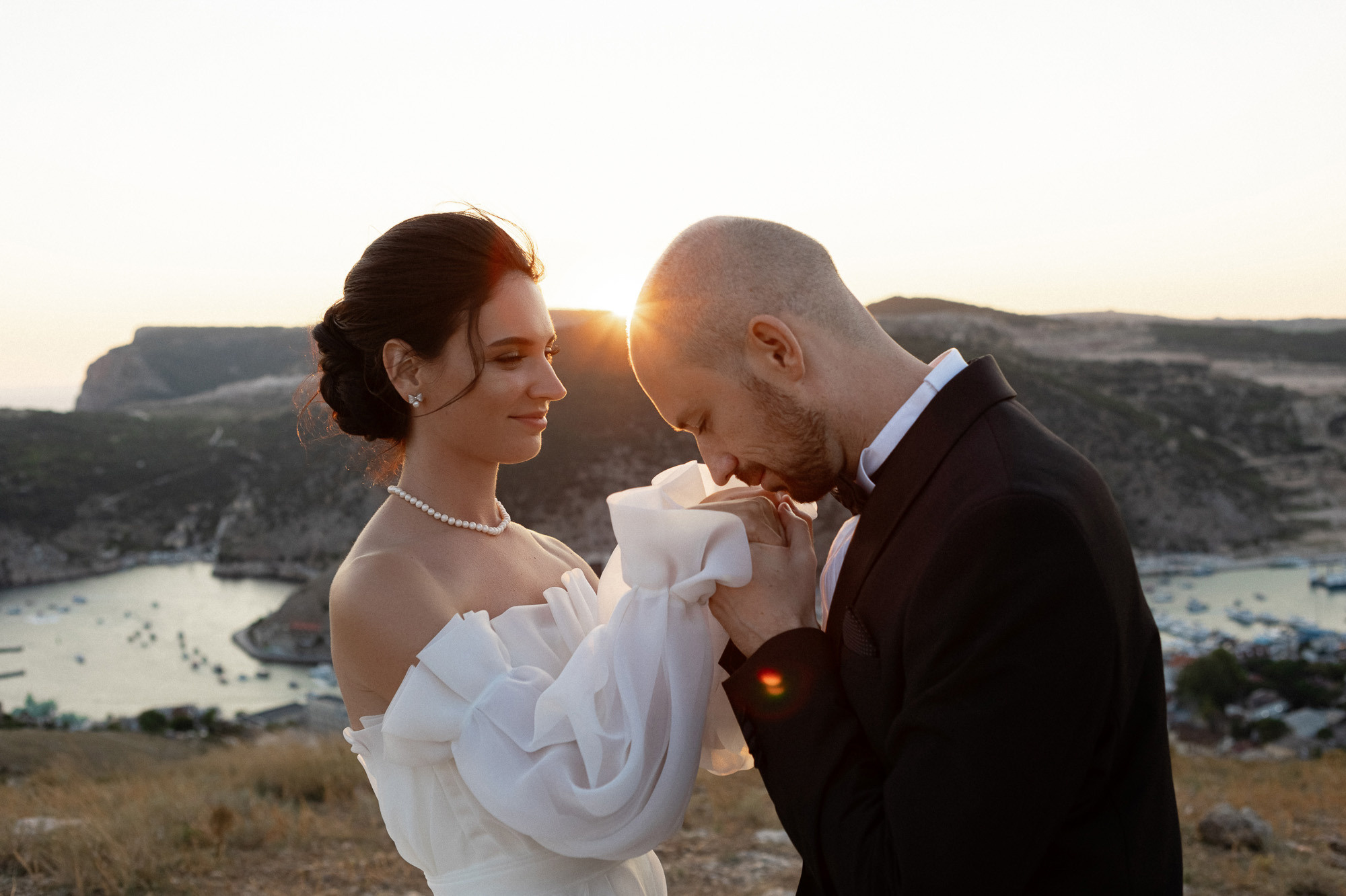 Костя и Валя - свадьба, выездная церемония, банкет и фотосессия. Свадебный фотограф, фотосъемка в Крыму, Севастополе, Симферополе, Ялте