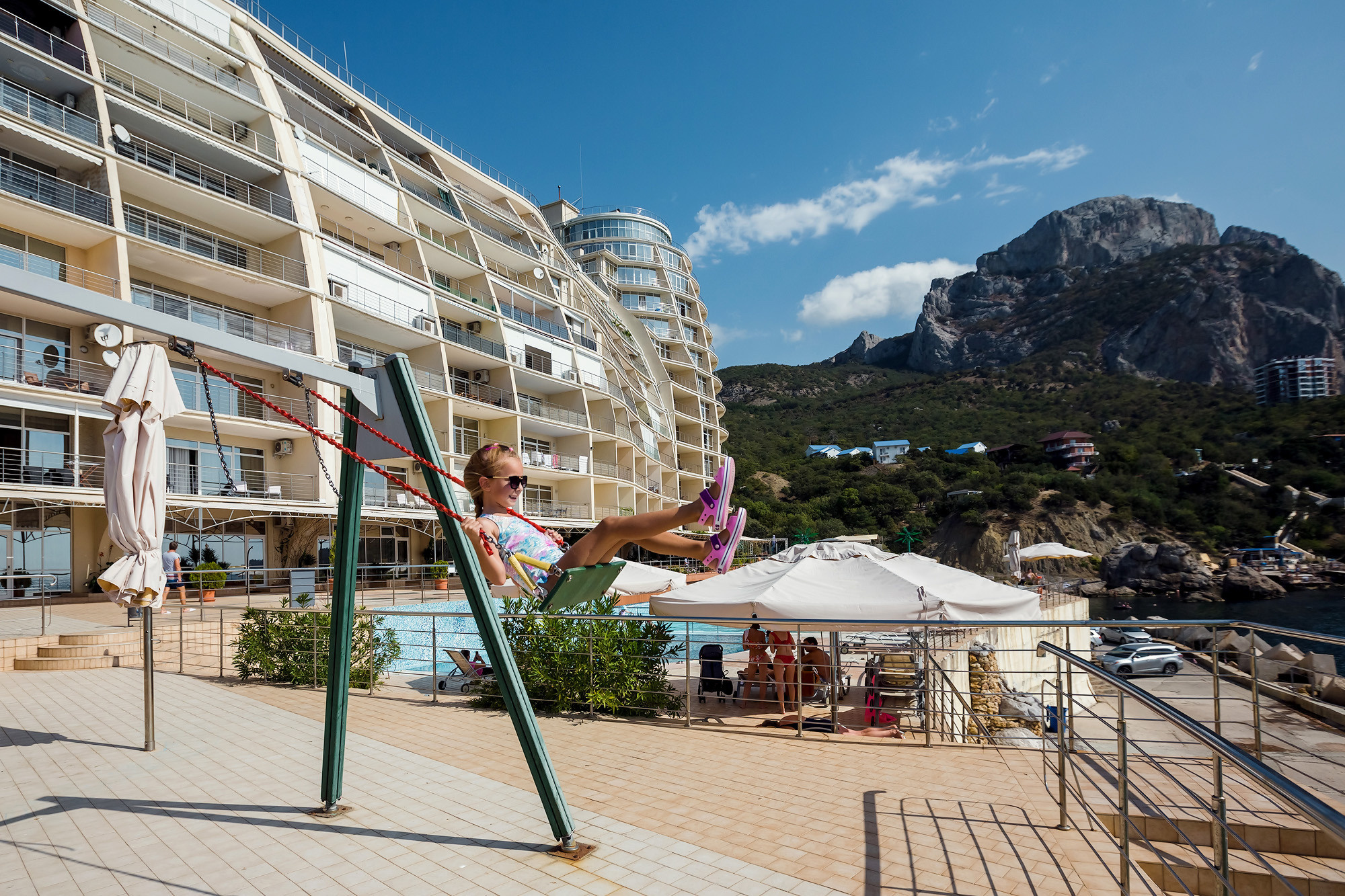 Рекламная фотосъёмка апартаментов гостиничного комплекса Бухта Мечты. Свадебный фотограф, фотосъемка в Крыму, Севастополе, Симферополе, Ялте