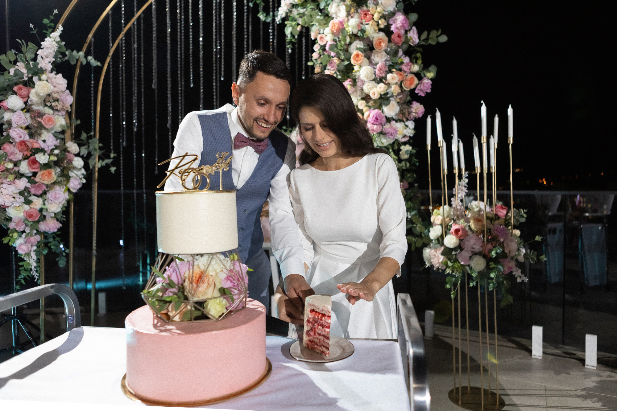 Женя и Настя - свадьба в Гурзуфе в отеле Алтея и Ливадийском дворце. Свадебный фотограф, фотосъемка в Крыму, Севастополе, Симферополе, Ялте