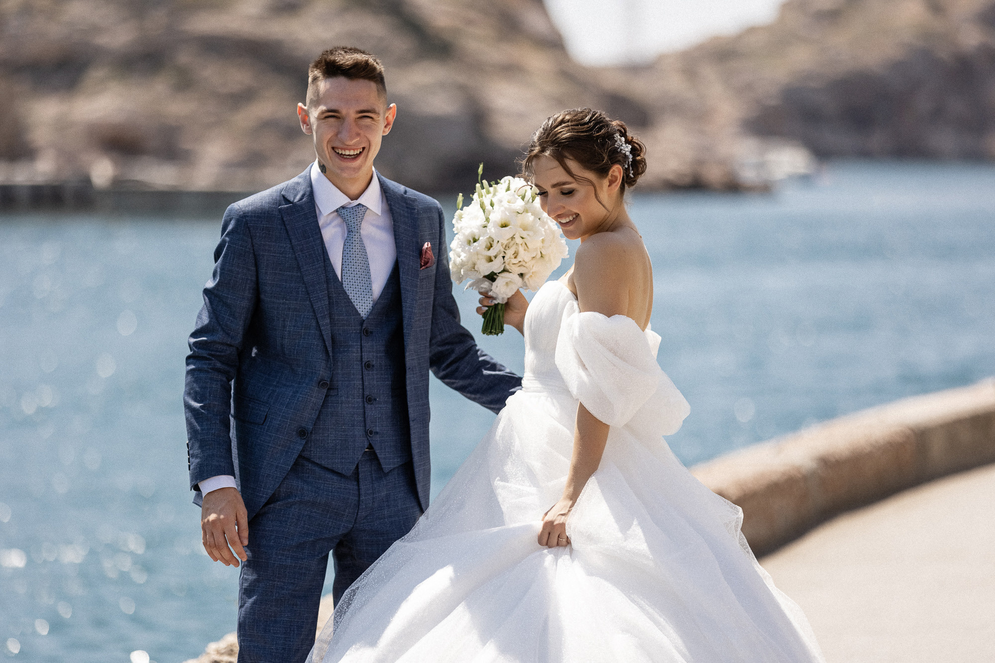 Женя и Лера - свадьба в Севастополе, Балаклаве, Фиоленте, Херсонесе. Свадебный фотограф, фотосъемка в Крыму, Севастополе, Симферополе, Ялте