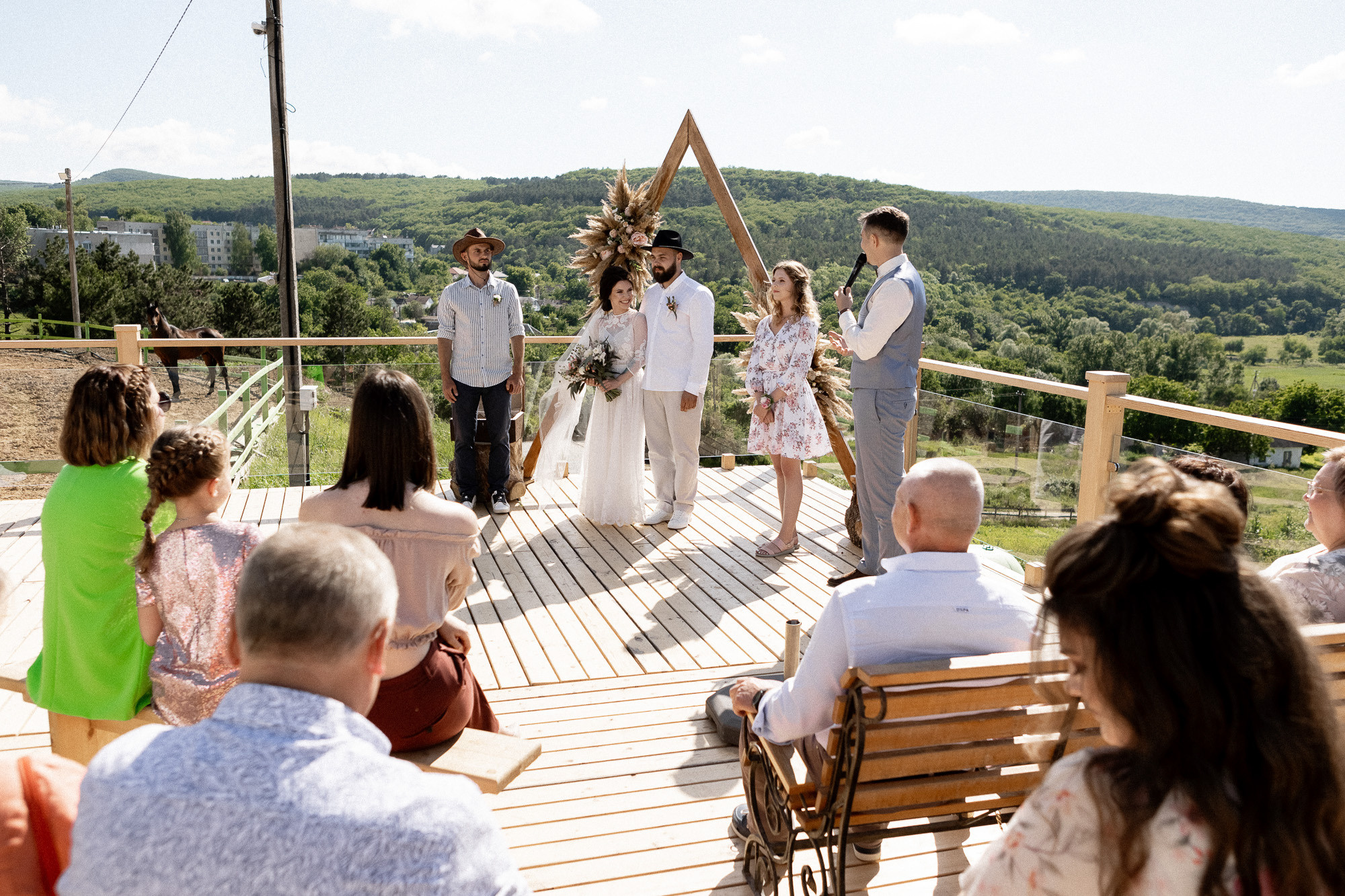 Свадьба Славы и Алексы в стиле Бохо. Свадебный фотограф, фотосъемка в Крыму, Севастополе, Симферополе, Ялте