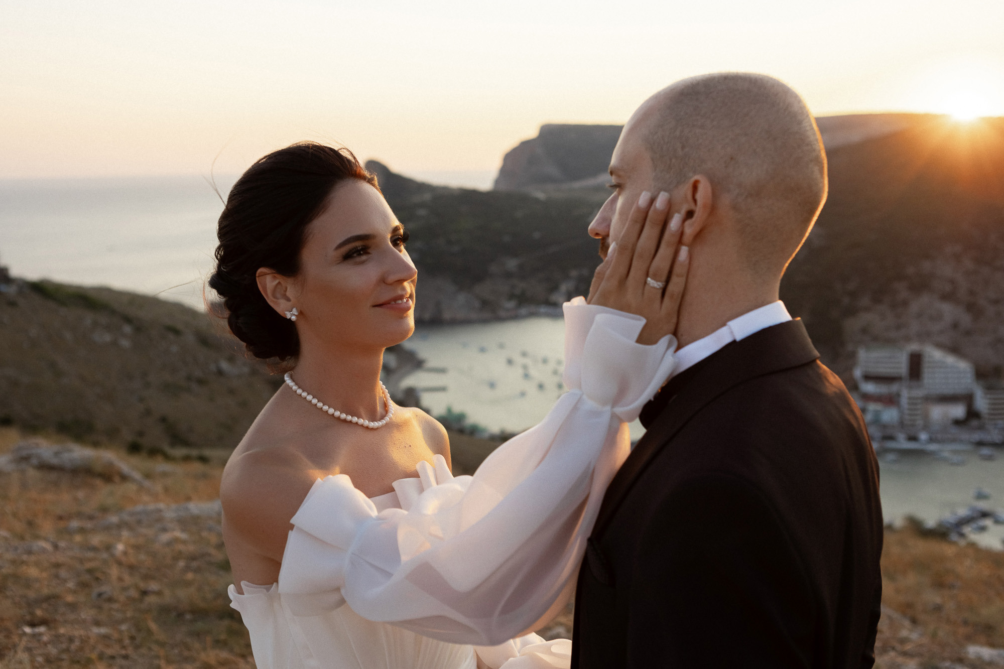 Костя и Валя - свадьба, выездная церемония, банкет и фотосессия. Свадебный фотограф, фотосъемка в Крыму, Севастополе, Симферополе, Ялте