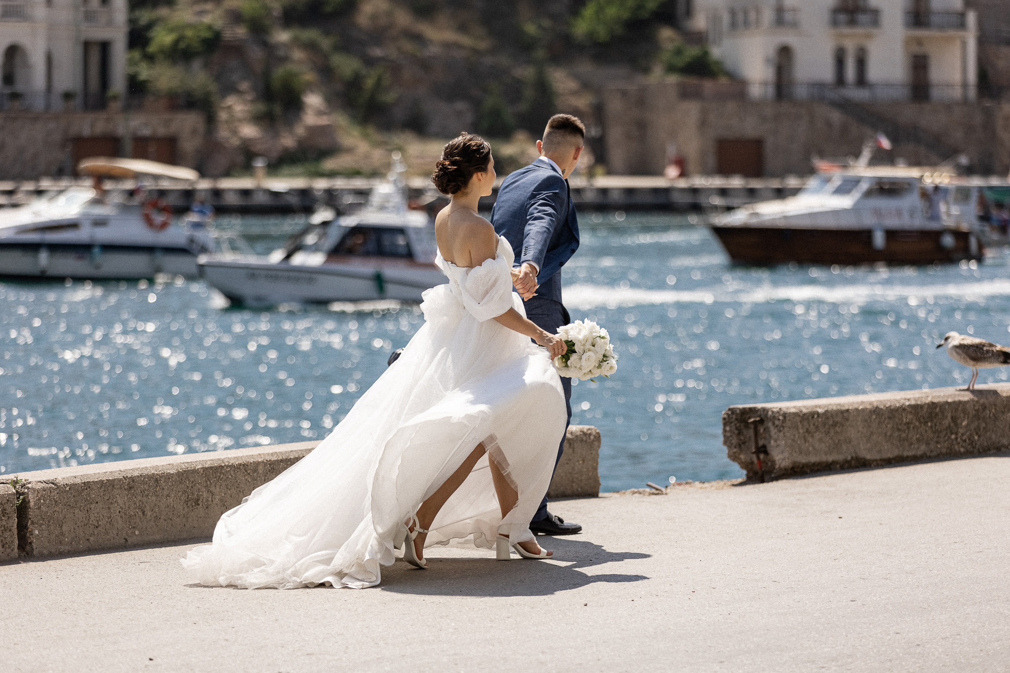 Женя и Лера - свадьба в Севастополе, Балаклаве, Фиоленте, Херсонесе. Свадебный фотограф, фотосъемка в Крыму, Севастополе, Симферополе, Ялте