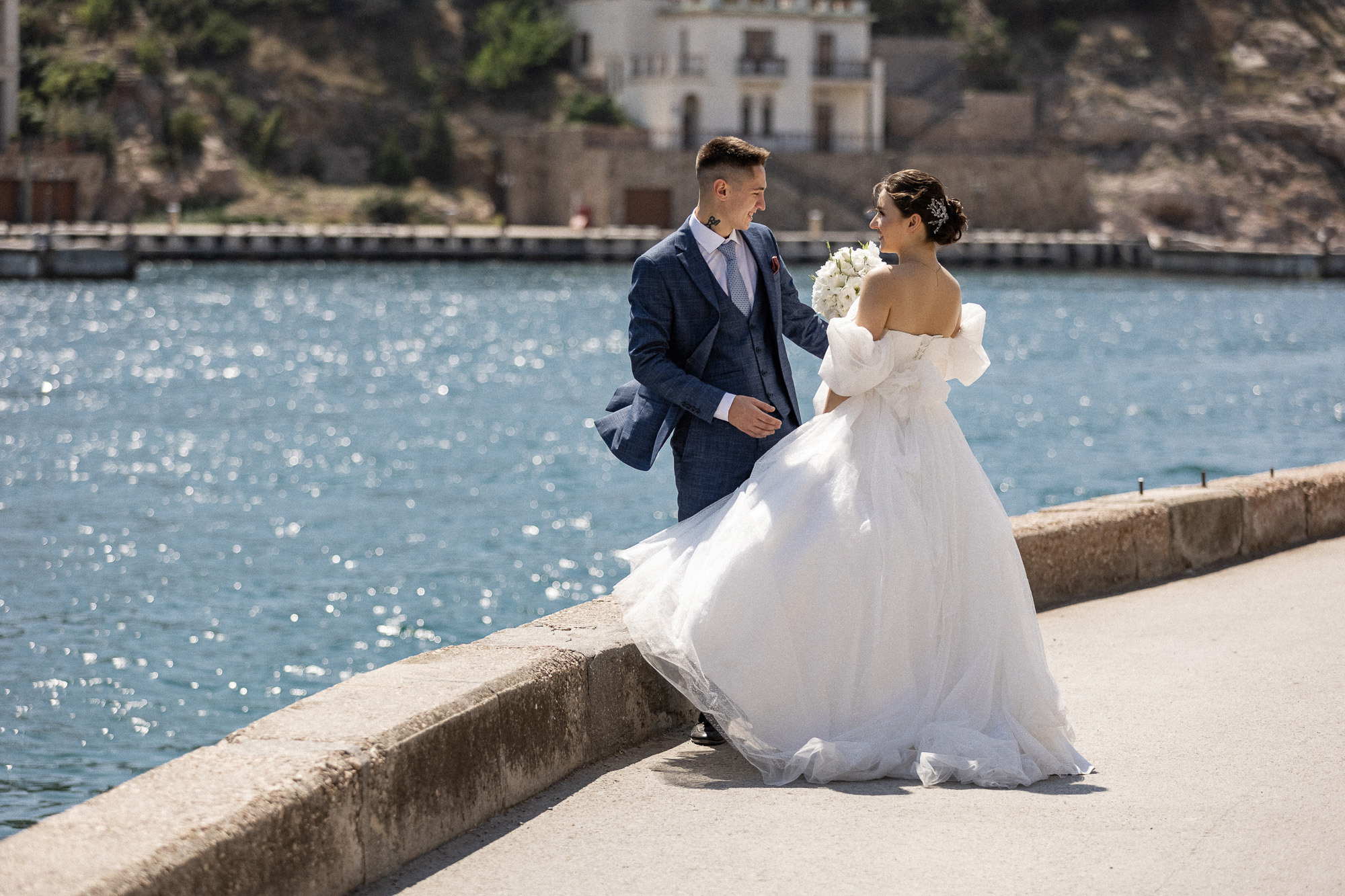 Женя и Лера - свадьба в Севастополе, Балаклаве, Фиоленте, Херсонесе. Свадебный фотограф, фотосъемка в Крыму, Севастополе, Симферополе, Ялте