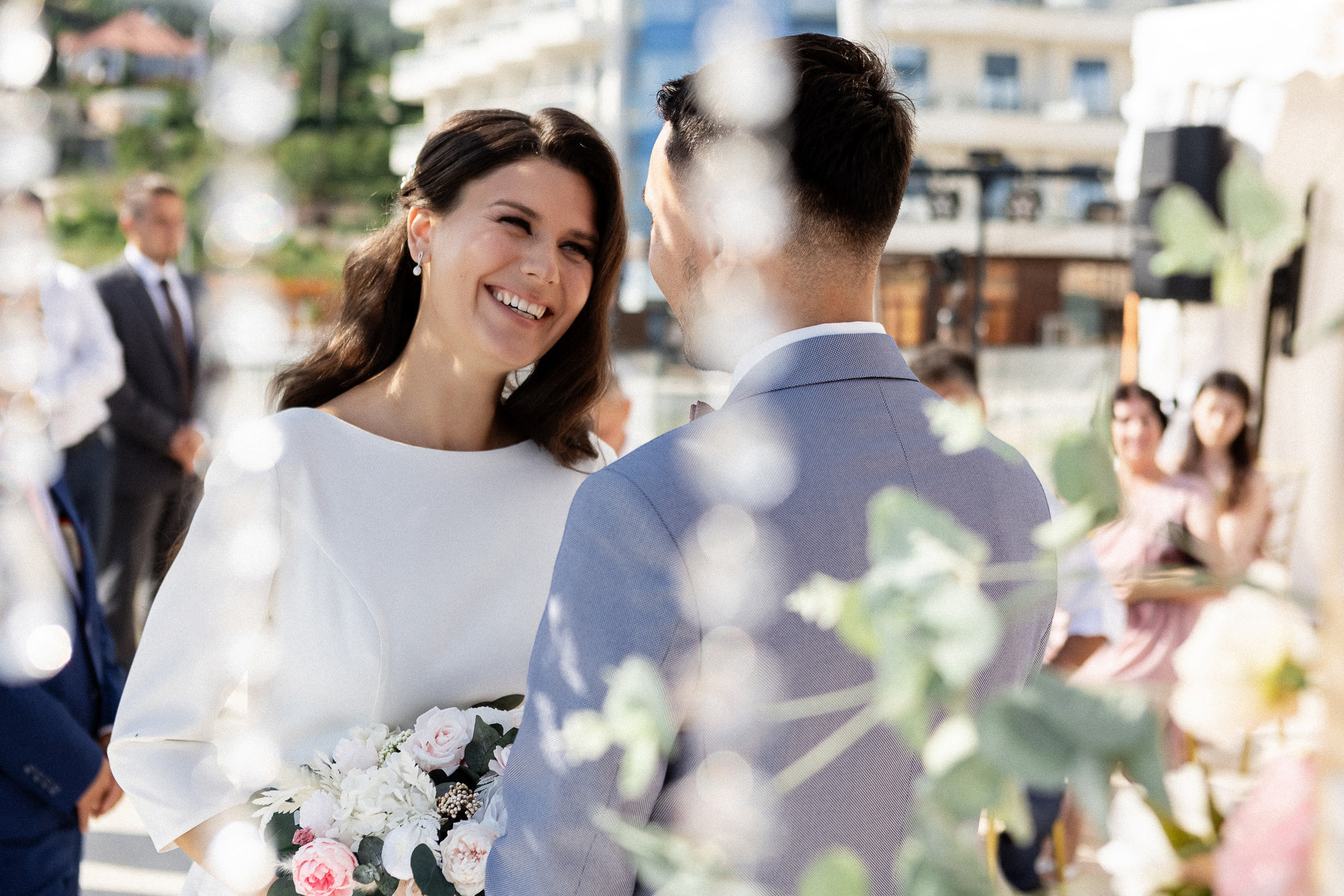 Женя и Настя - свадьба в Гурзуфе в отеле Алтея и Ливадийском дворце. Свадебный фотограф, фотосъемка в Крыму, Севастополе, Симферополе, Ялте