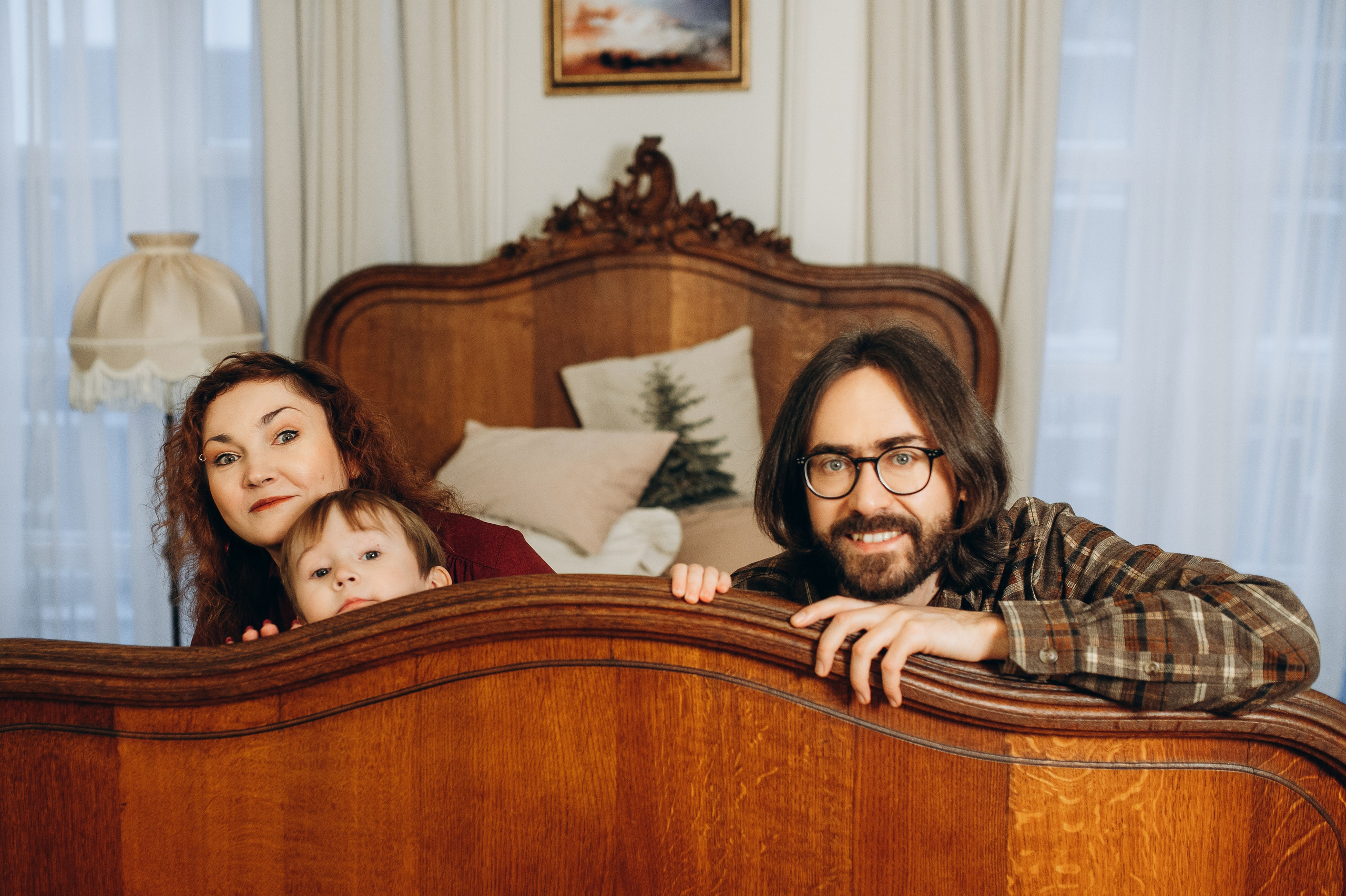 Новогодняя семейная съемка. Свадебный и студийный фотограф Ирина Котикова