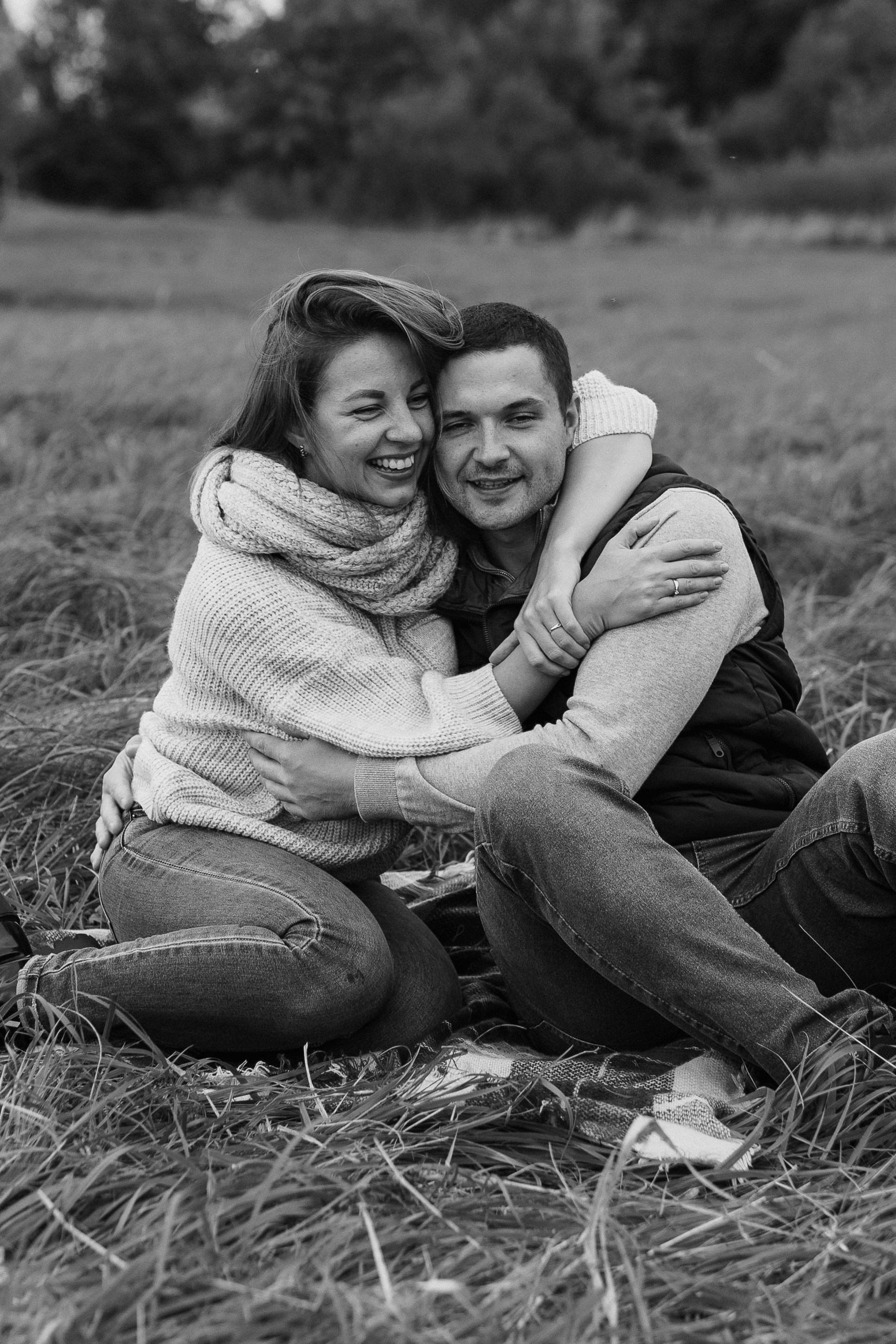 Семья Алеси и Ульяны на природе. Фотограф Ольга Игорева