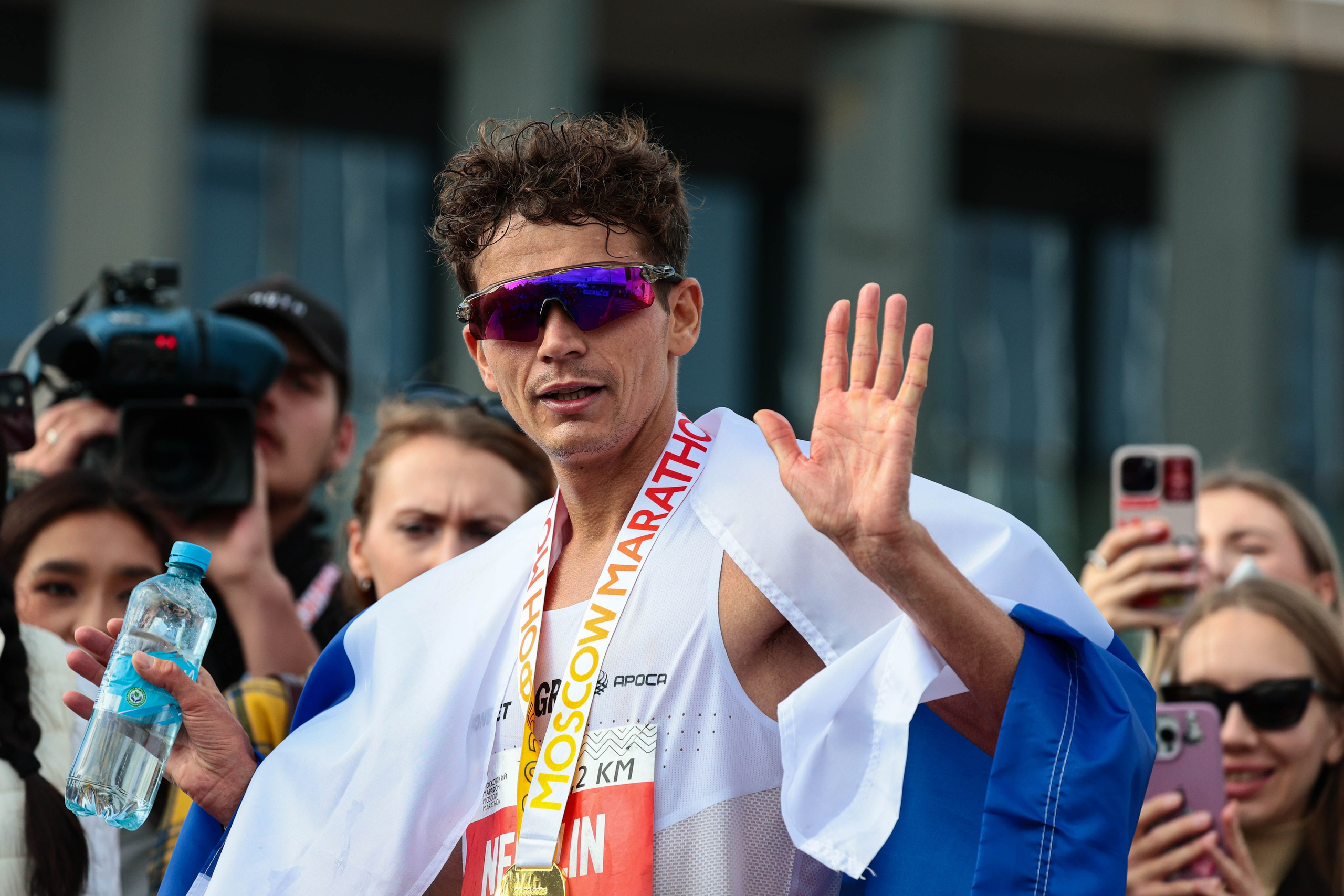 Московский марафон 2025. Спортивный фотограф в Санкт-Петербурге Илья Vacool