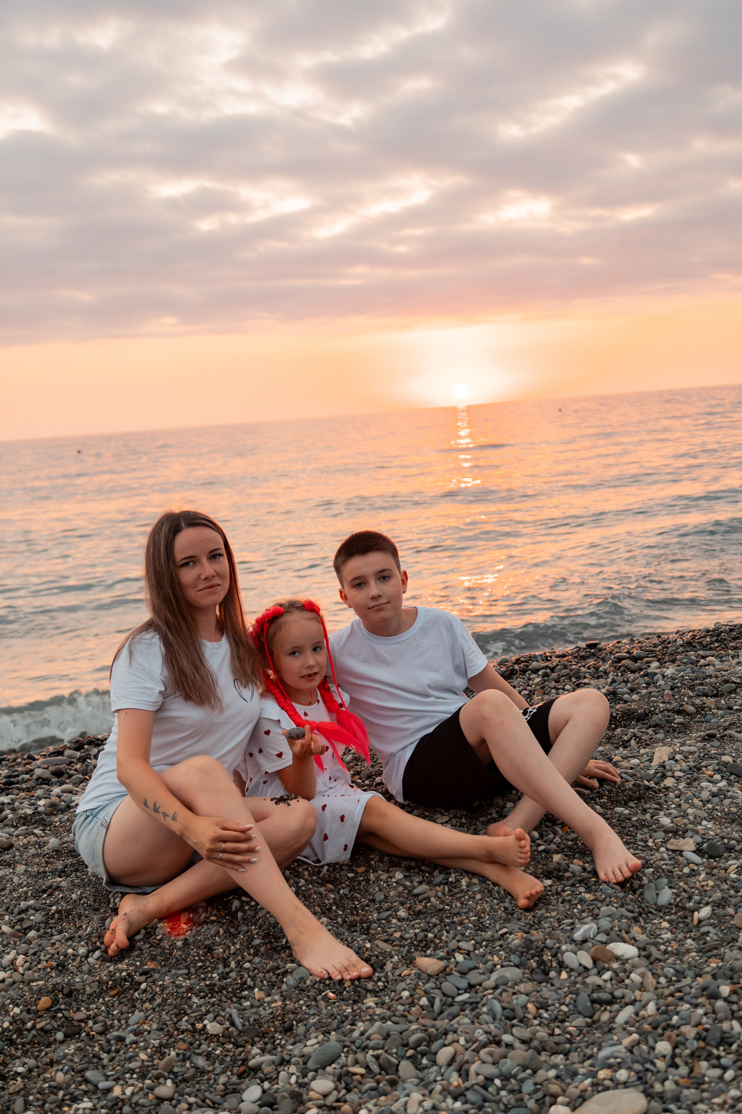 Прогулка у моря. Семейный фотограф в Сочи, Лоо, Дагомысе, Вардане Кучумова Олеся