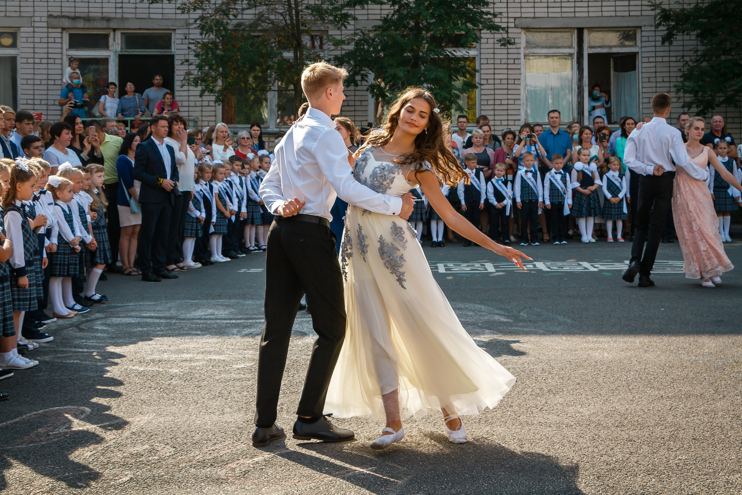 Праздничная линейка 1 сентября. Фотографиня Мария Дикова