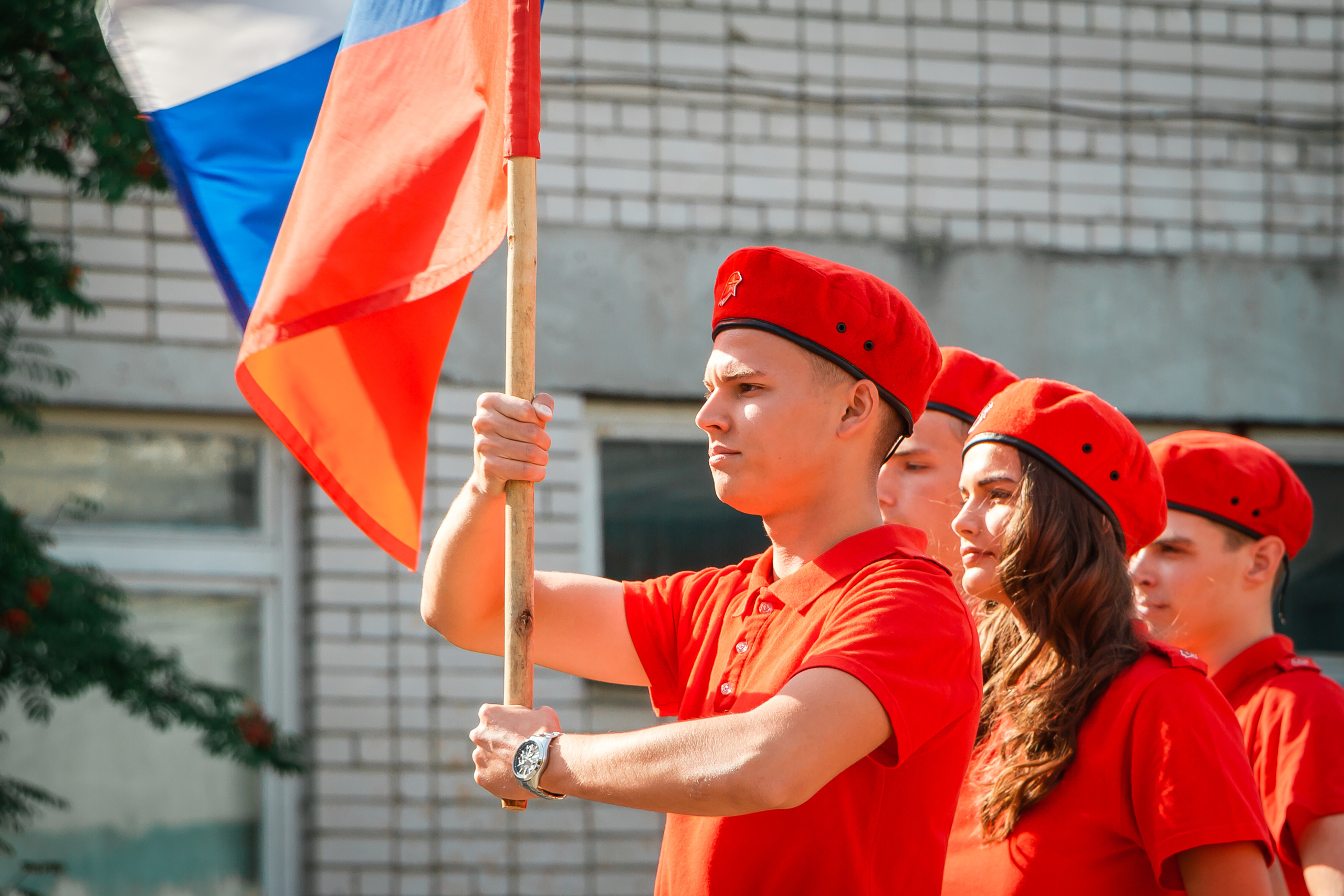 Праздничная линейка 1 сентября. Фотографиня Мария Дикова