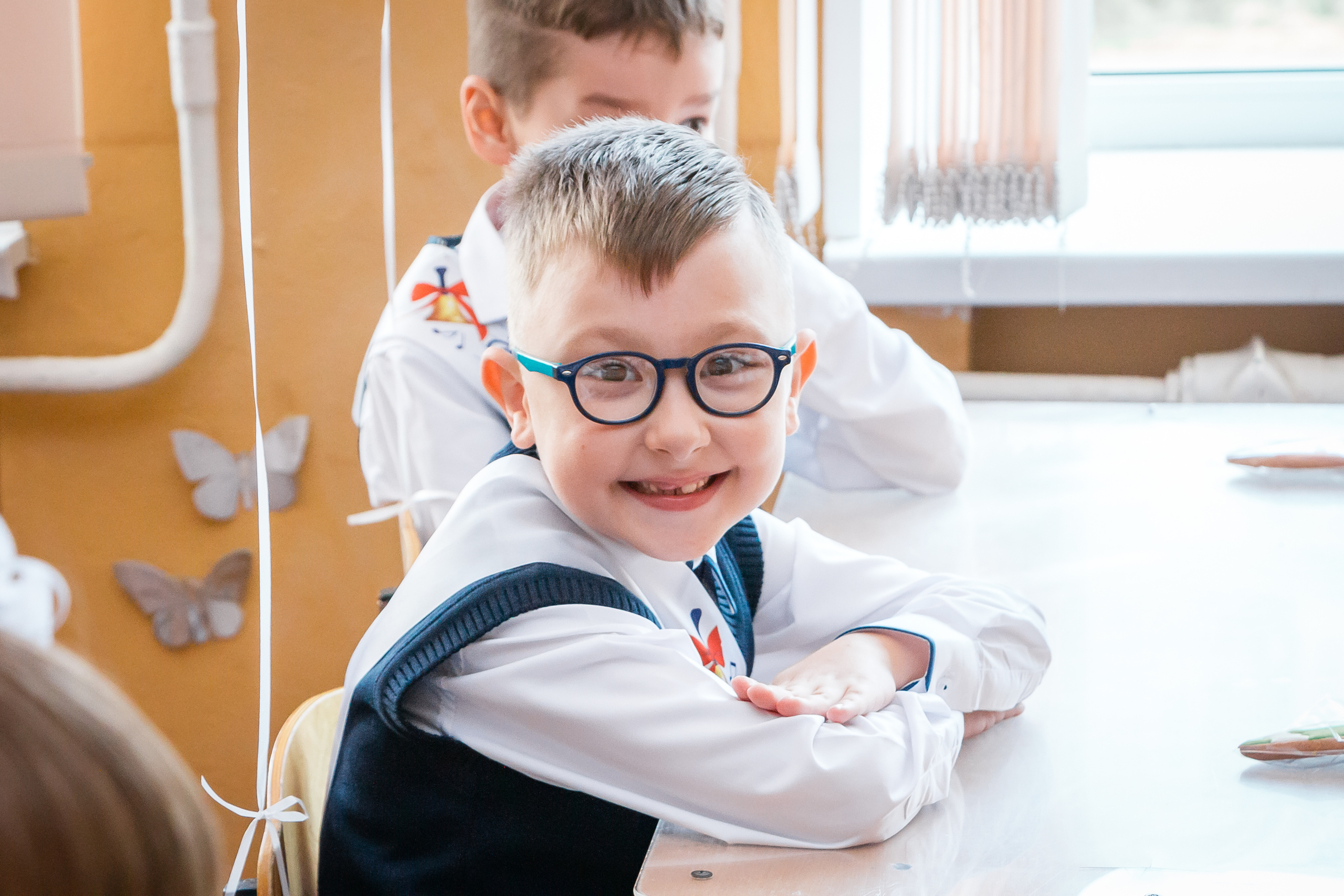 Праздничная линейка 1 сентября. Фотографиня Мария Дикова