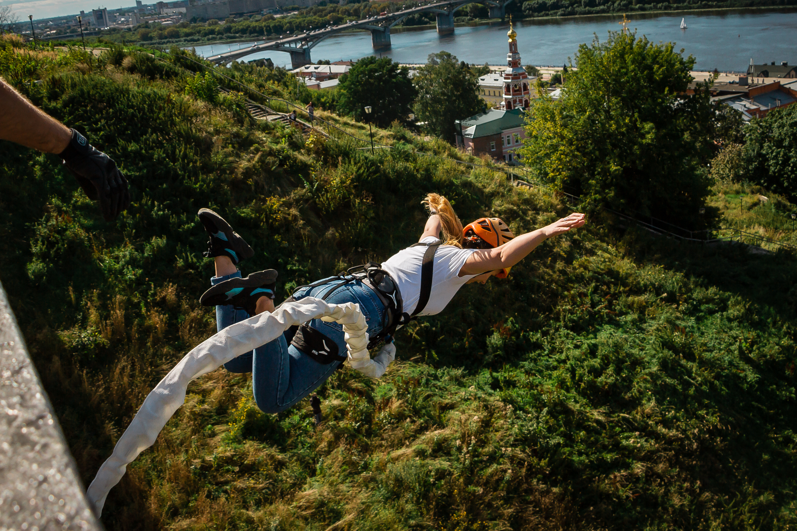 G.team — мост на Федоровского. Фотографиня Мария Дикова