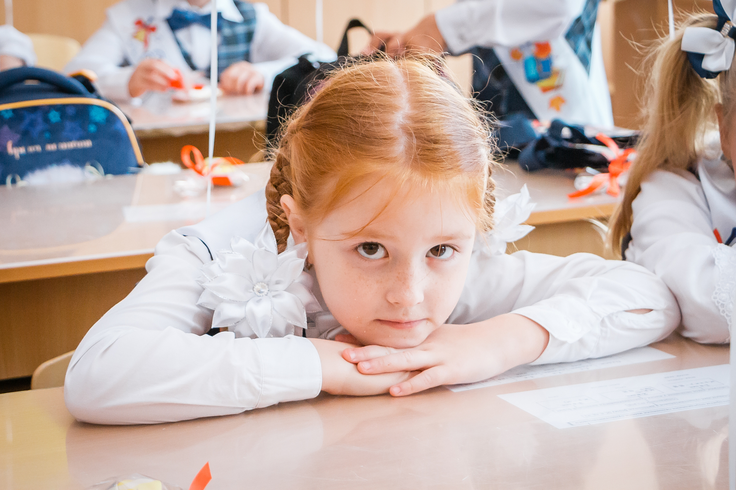 Праздничная линейка 1 сентября. Фотографиня Мария Дикова