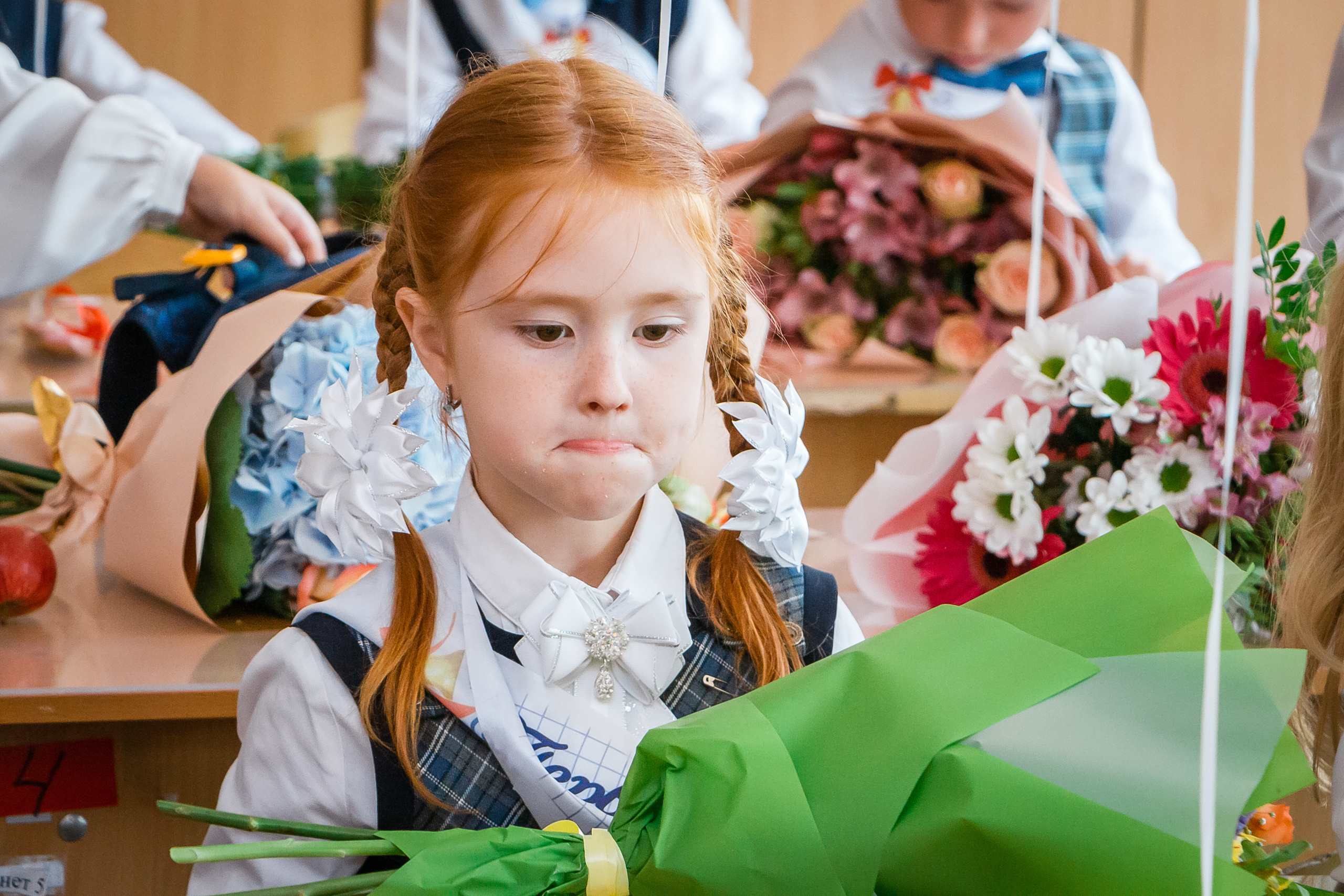Праздничная линейка 1 сентября. Фотографиня Мария Дикова