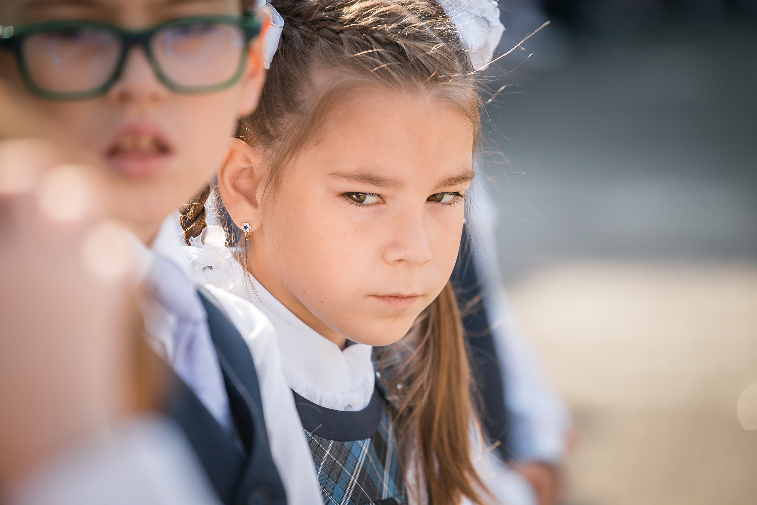 Праздничная линейка 1 сентября. Фотографиня Мария Дикова