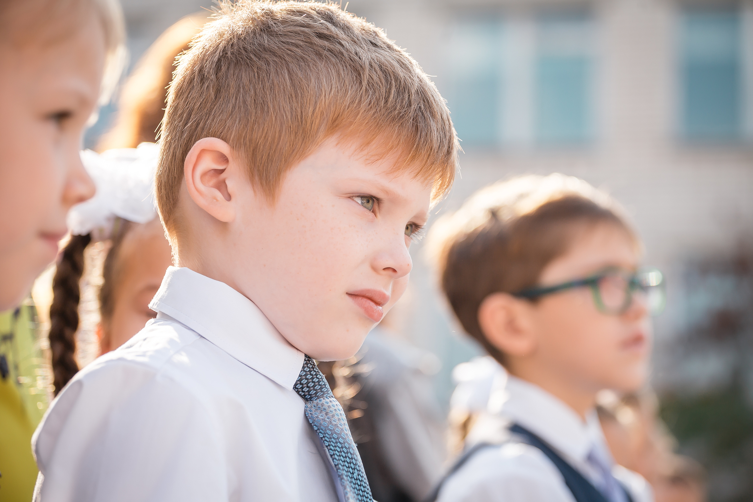 Праздничная линейка 1 сентября. Фотографиня Мария Дикова
