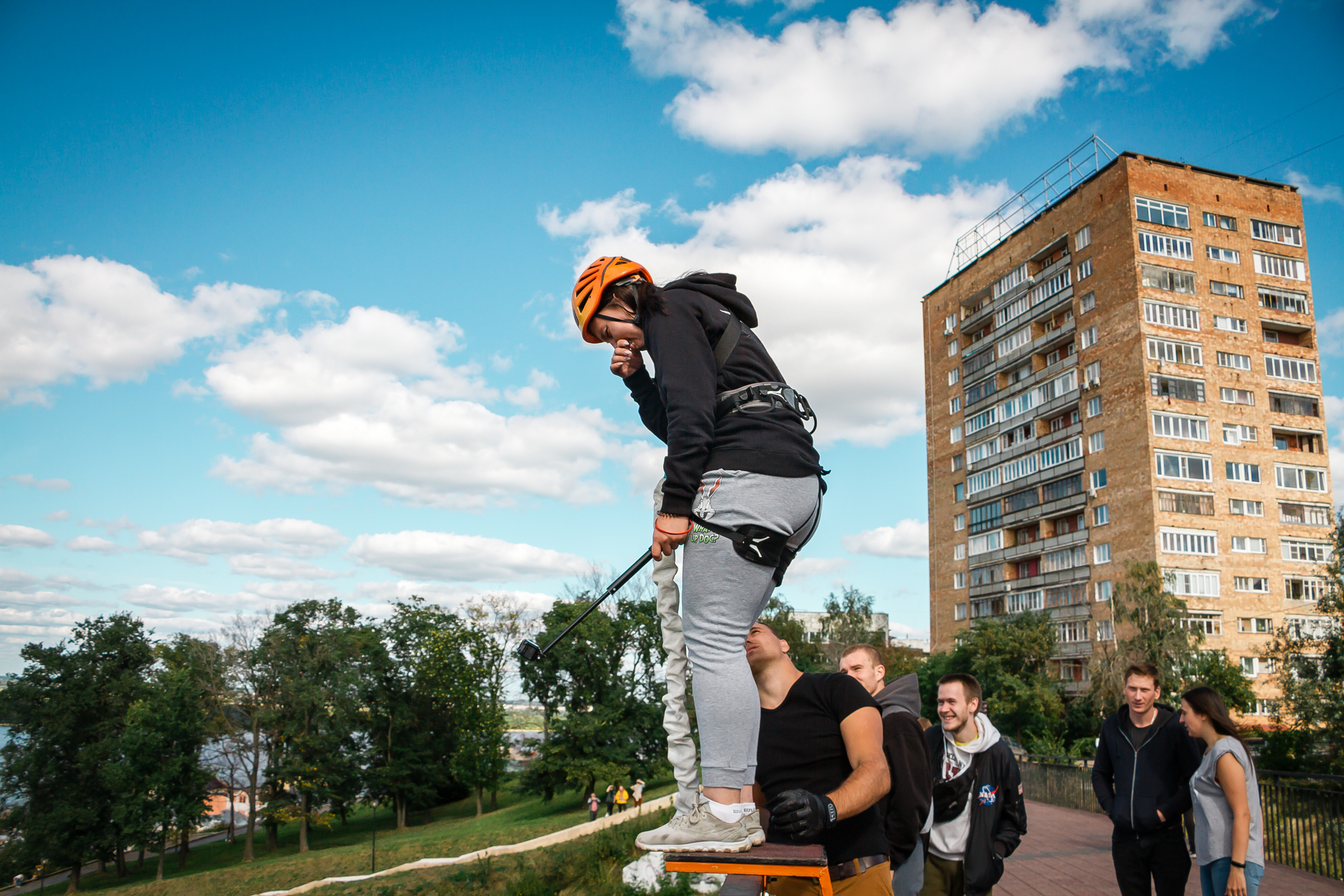 G.team — мост на Федоровского. Фотографиня Мария Дикова