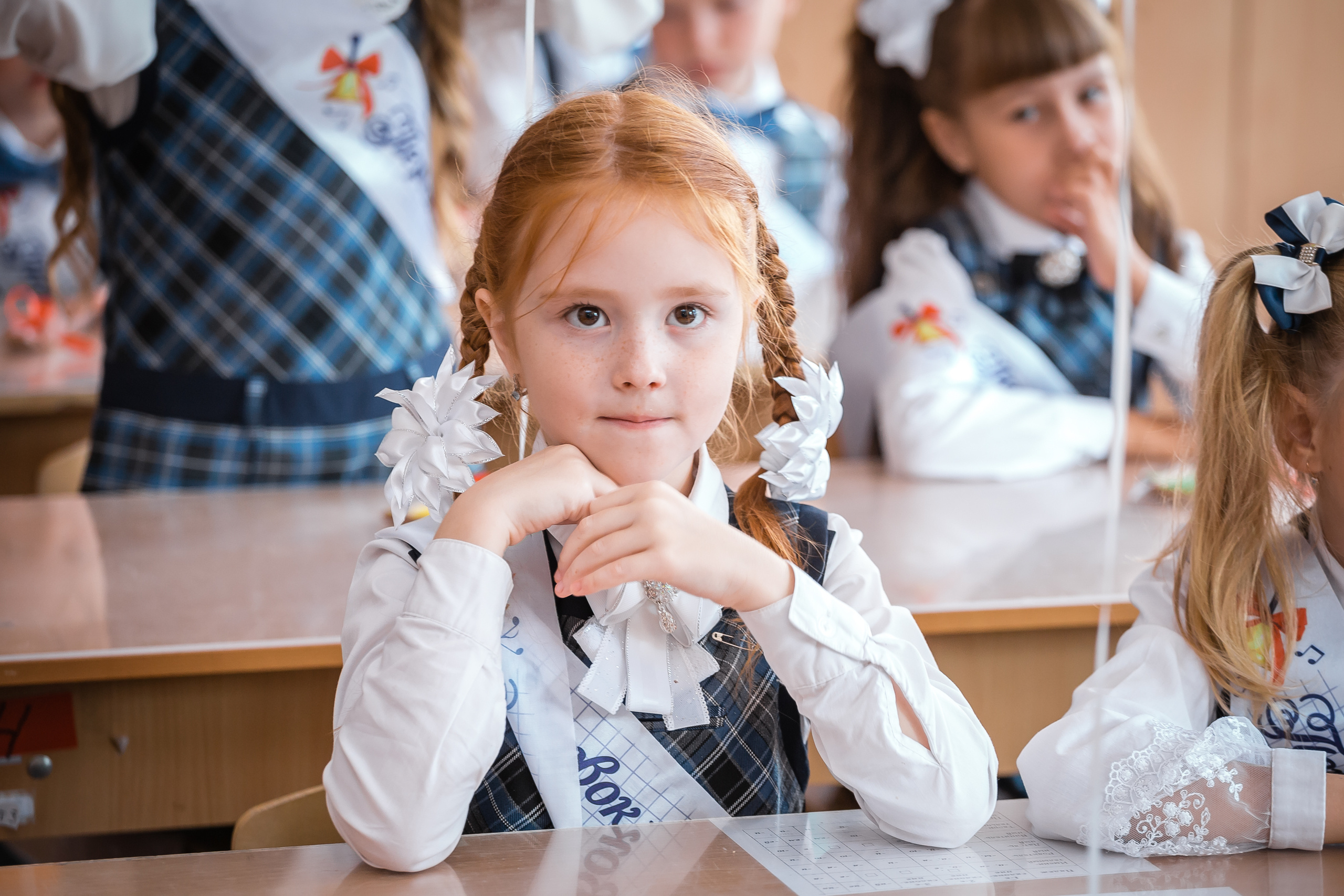 Праздничная линейка 1 сентября. Фотографиня Мария Дикова