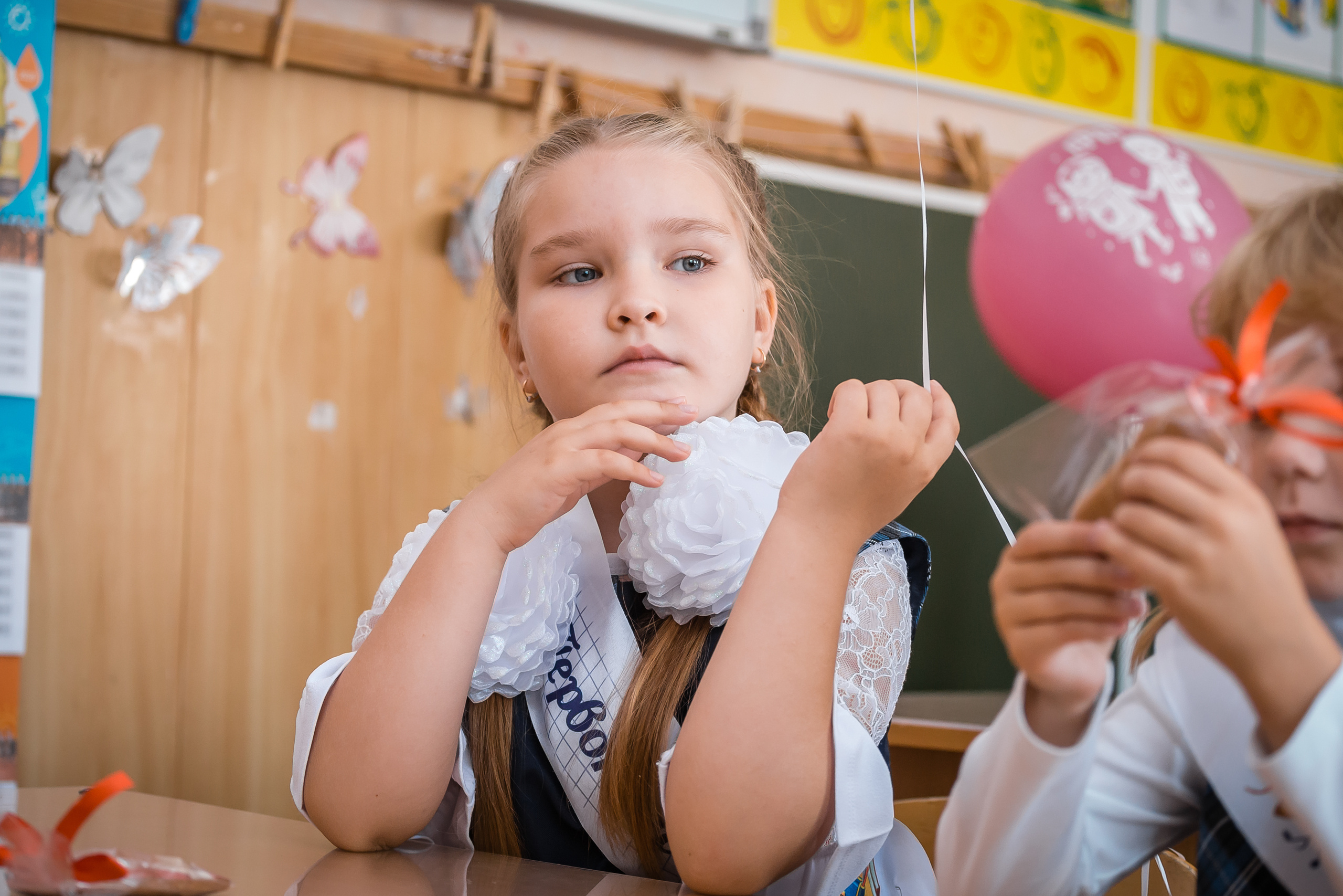 Праздничная линейка 1 сентября. Фотографиня Мария Дикова