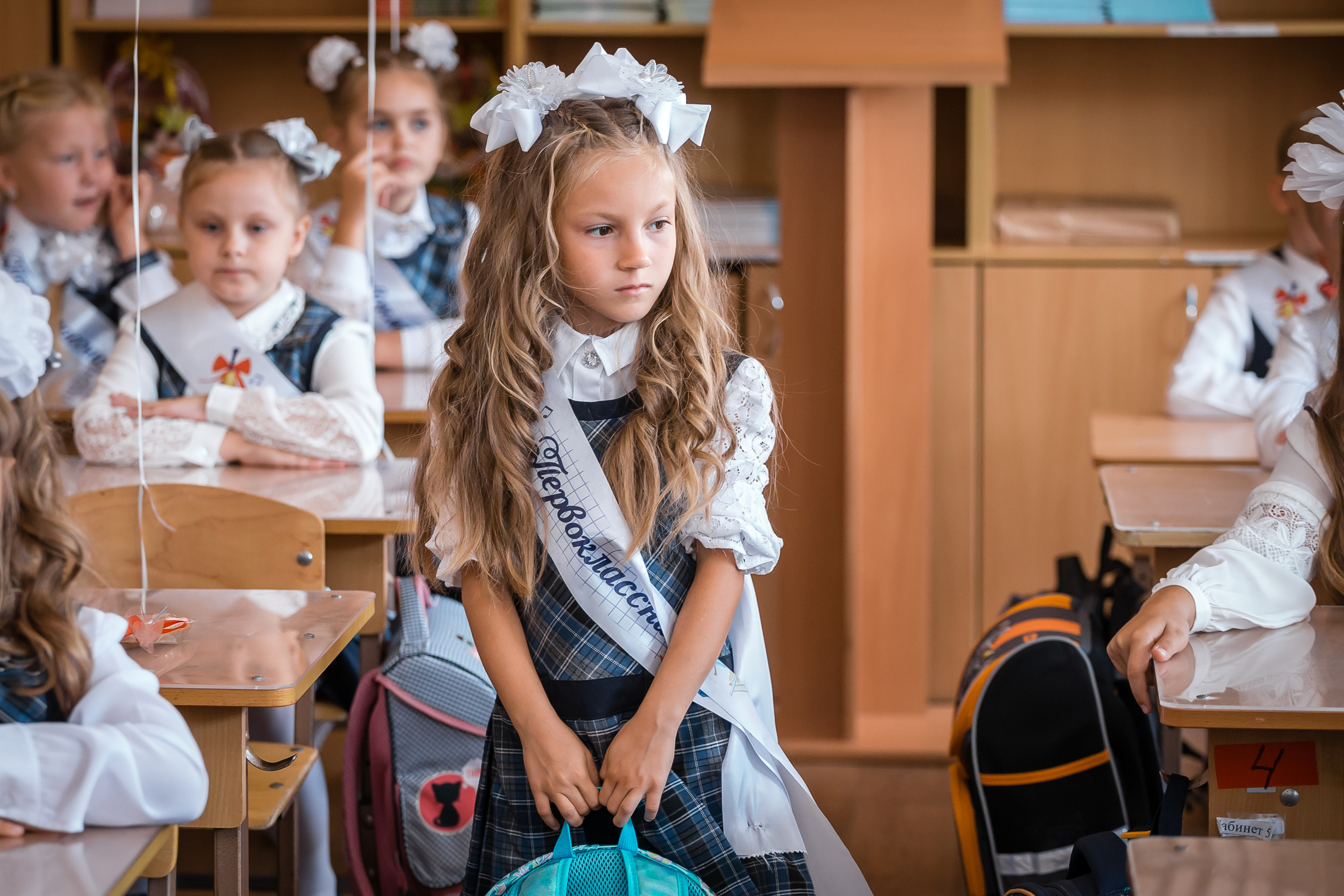 Праздничная линейка 1 сентября. Фотографиня Мария Дикова